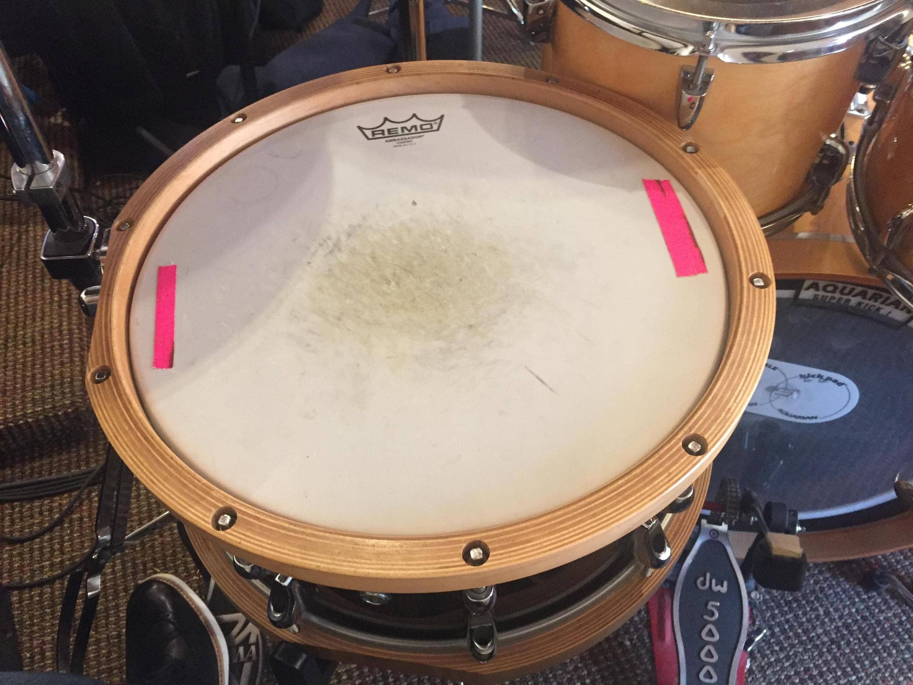 Used Yamaha Anton Fig signature snare drum Sweetwater Gear Exchange