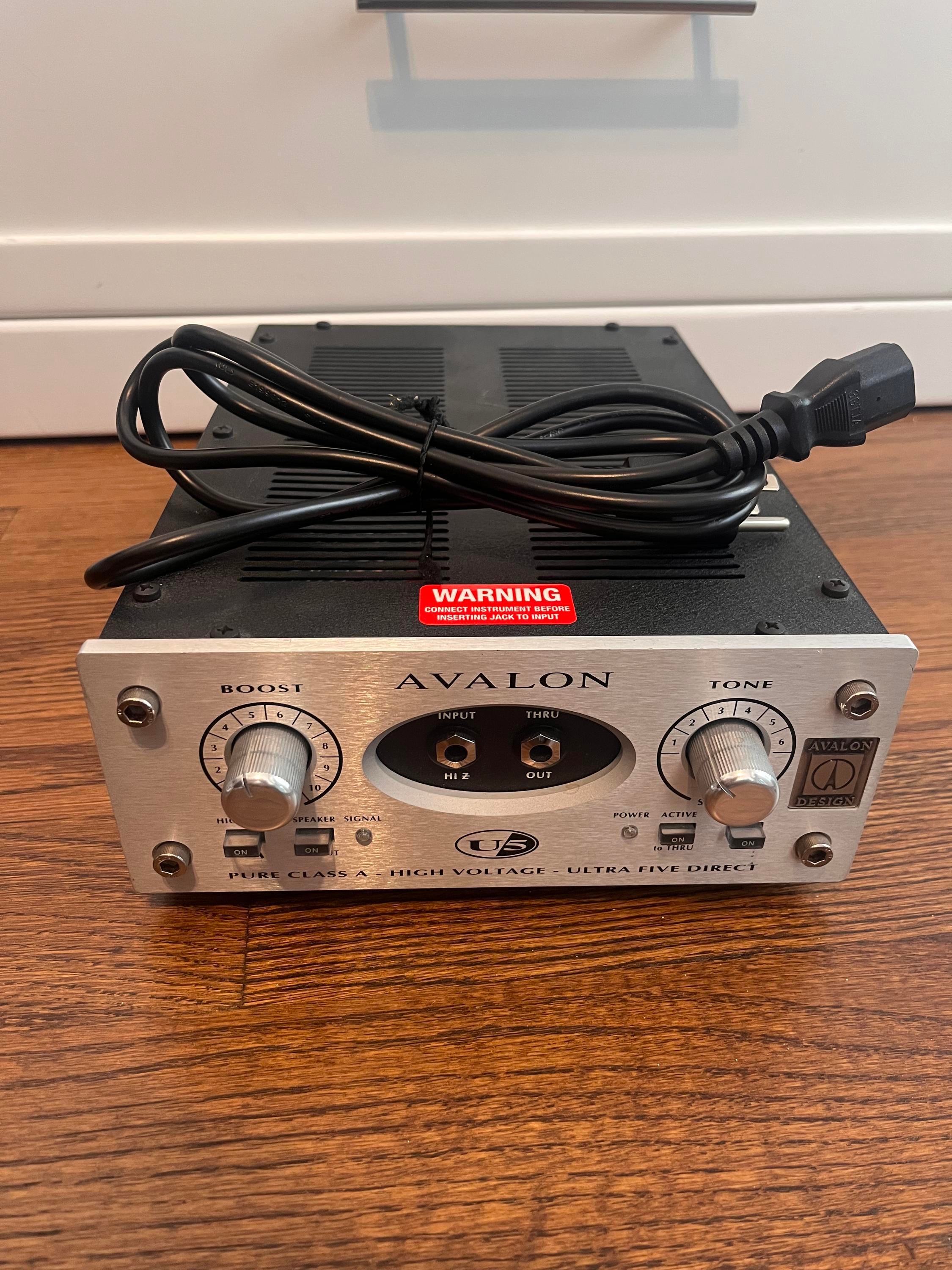 Used Avalon U5 Class A Active - Sweetwater's Gear Exchange