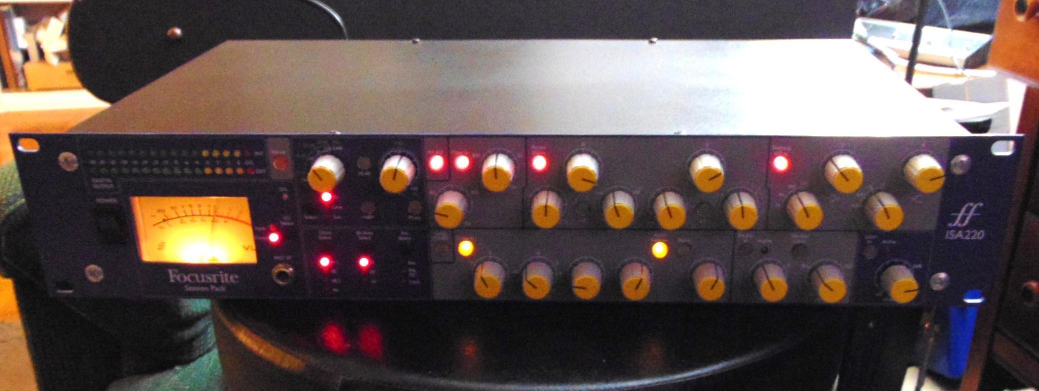 週末セール focusrite ISA220 チャンネルストリップ 週末セール