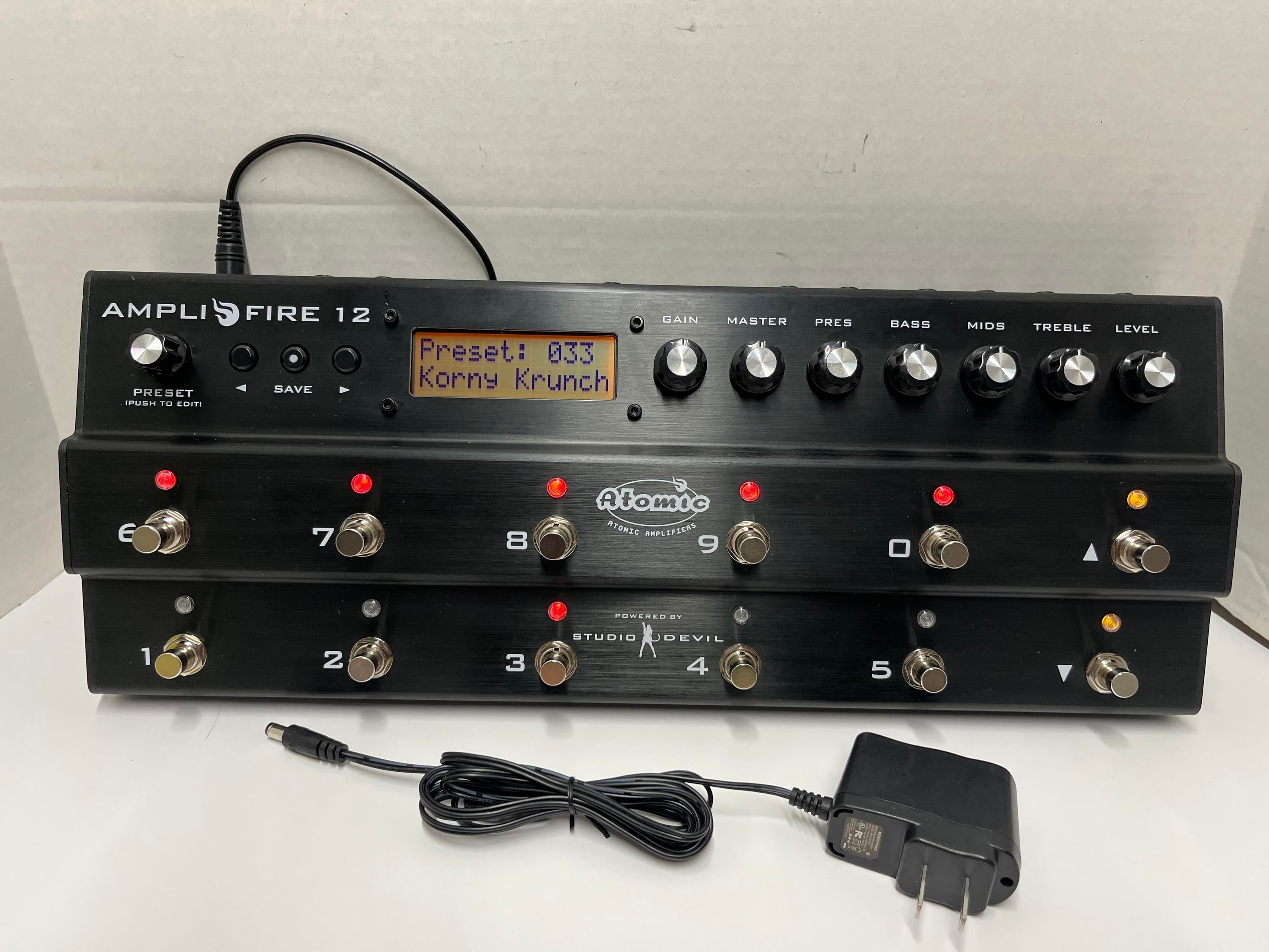 Used Atomic AmpliFIRE 12 Modeling - Sweetwater's Gear Exchange