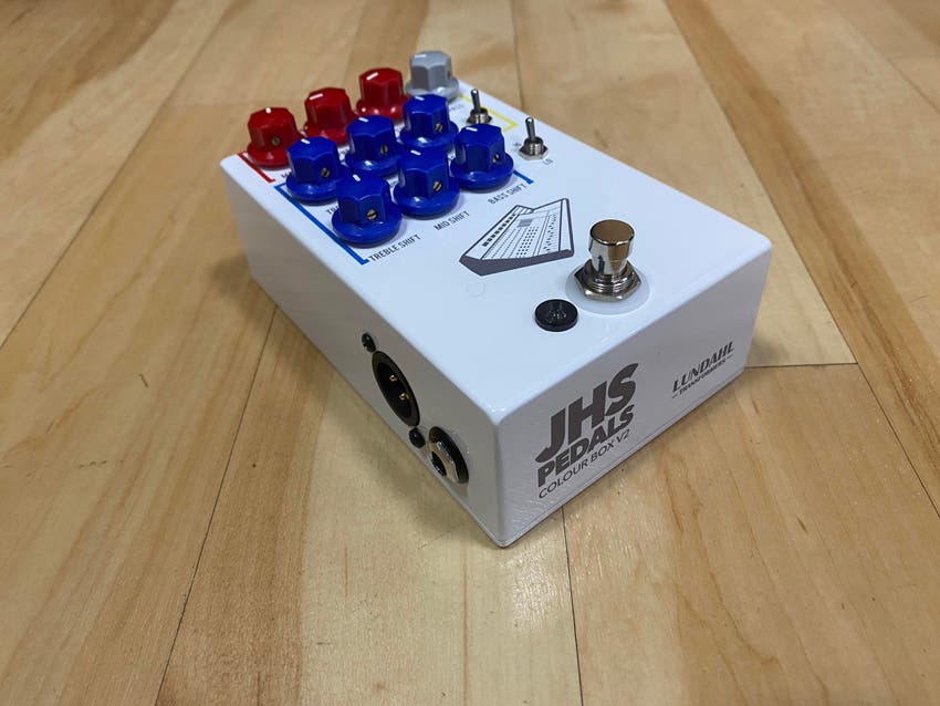 Used JHS Colour Box V2 Preamp Pedal Sweetwater Gear Exchange