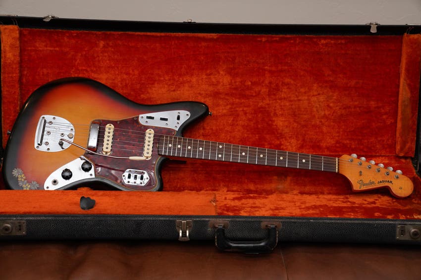 Early 1965 Fender Jaguar L-Series Serial w/Original Case