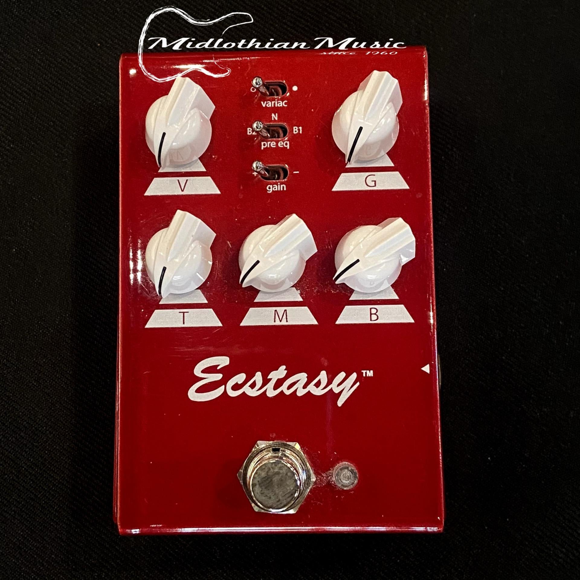 Used Bogner Ecstasy Mini Overdrive Effect Pedal USED