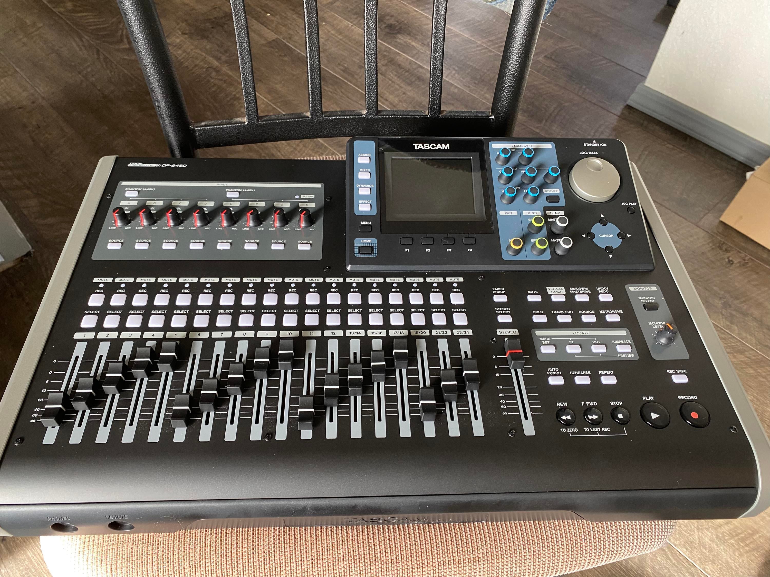 Used Tascam DP-24SD 24-track Digital - Sweetwater's Gear Exchange