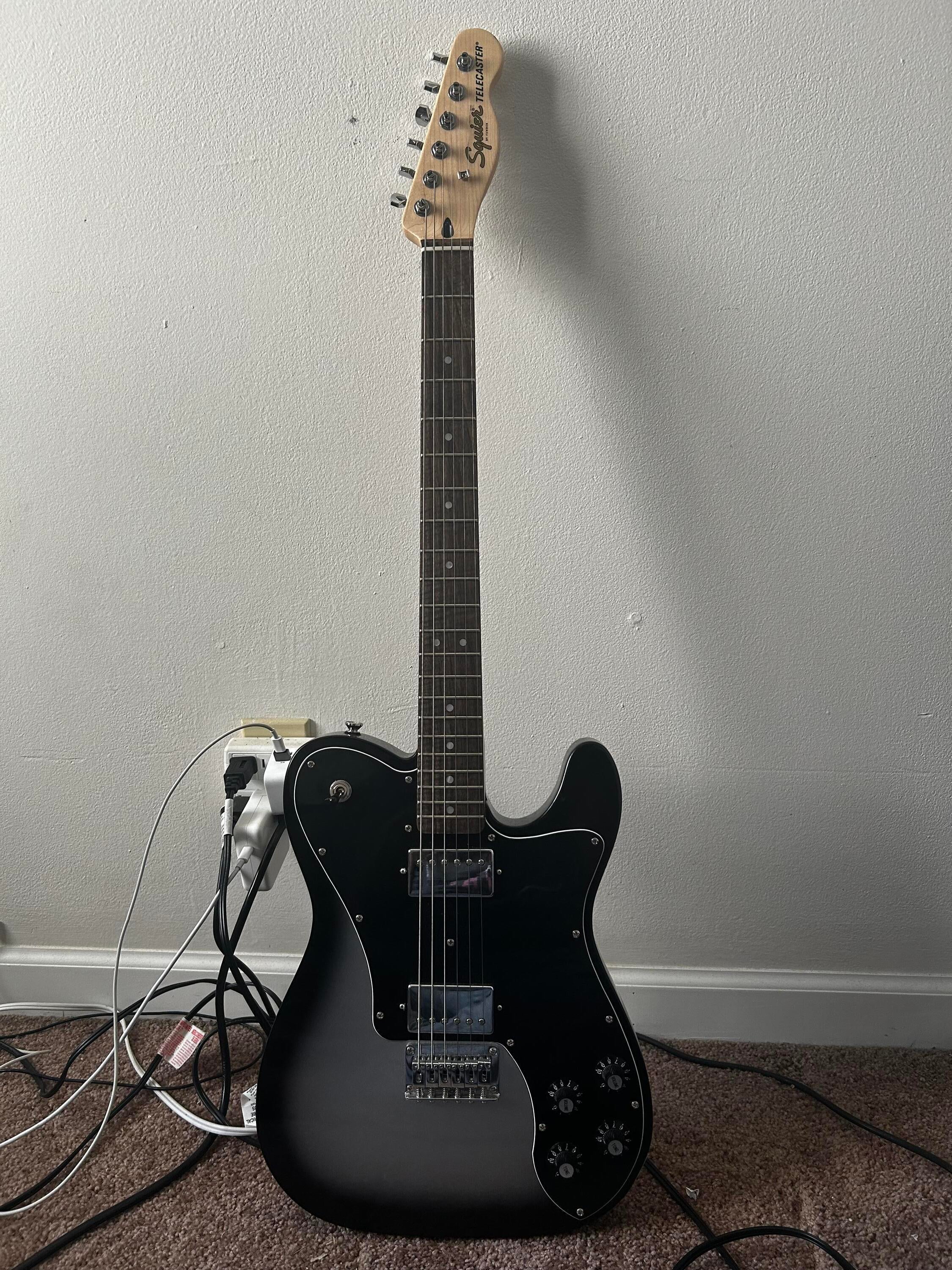 squier affinity telecaster 黒 ジャンク Squier Affinity Series Telecaster Electric Guitar - Black