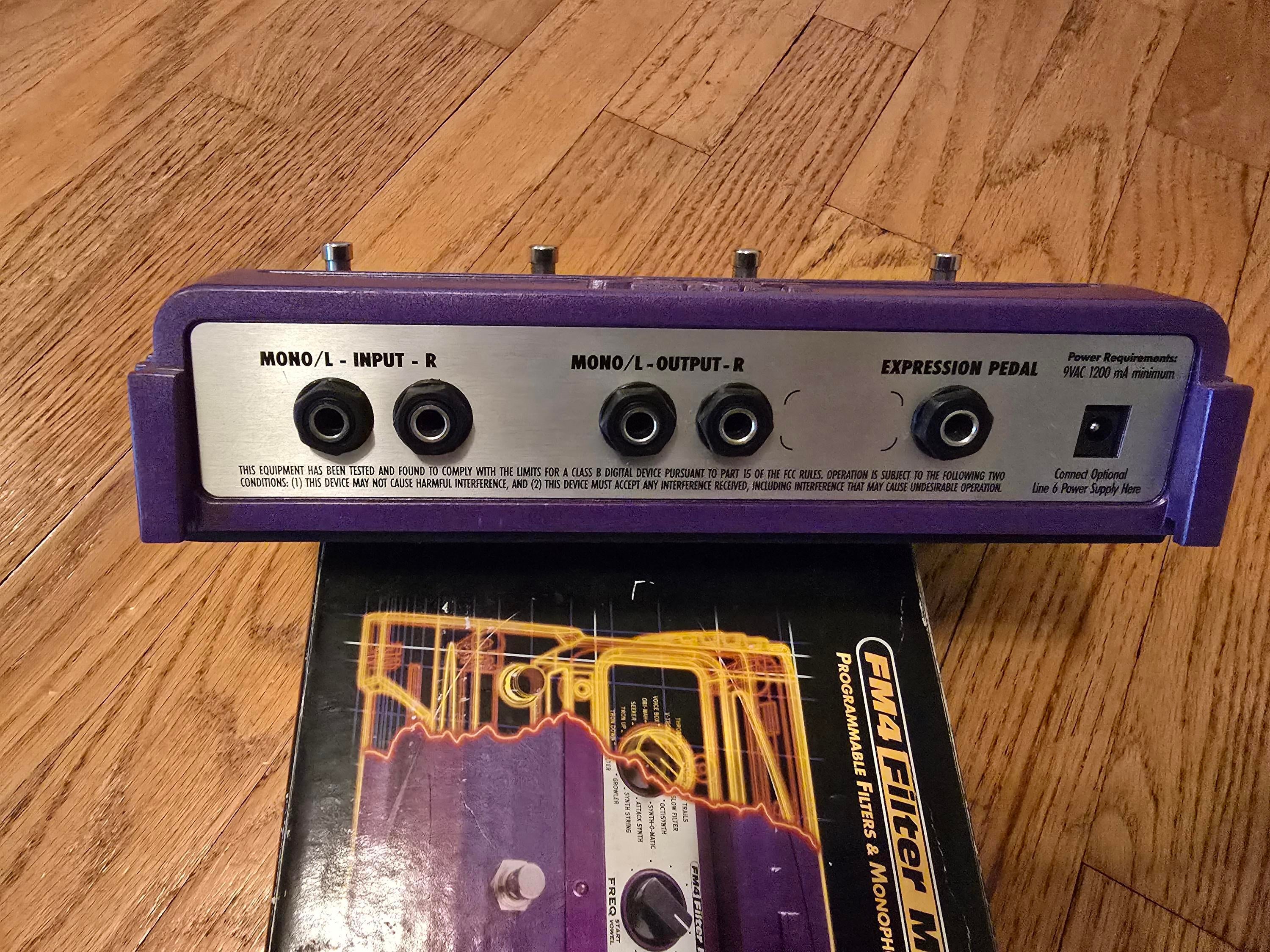 ギター Line 6 FM4 Filter Modeler Line 6 FM4 Filter Modeler | Sweetwater