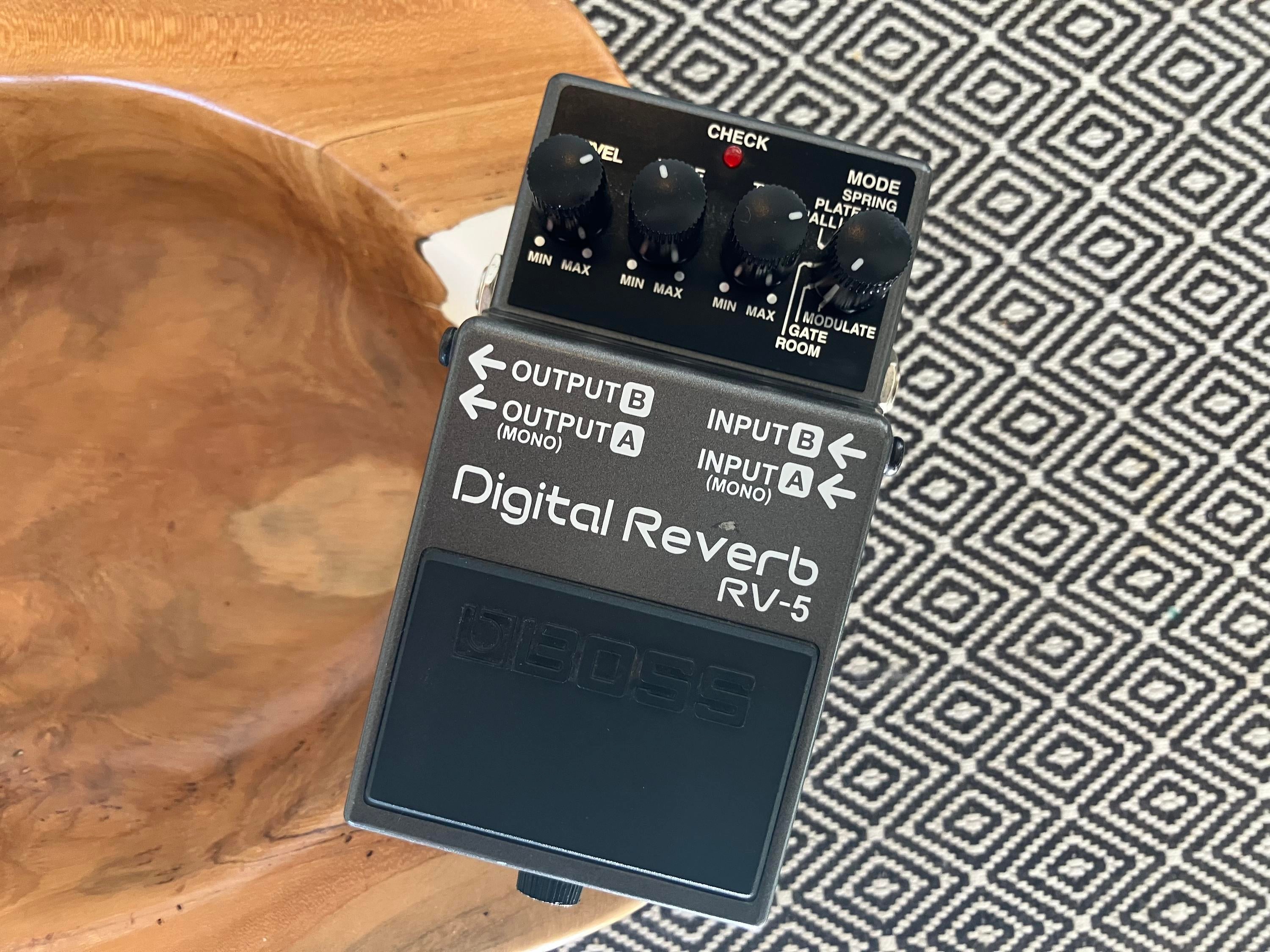 Used Boss RV-5 Digital Reverb Pedal - Sweetwater's Gear Exchange