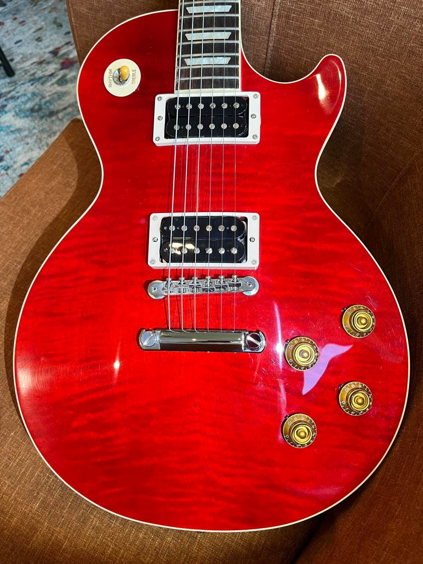 Slash Les Paul Standard Limited 4 Album Edition Electric Guitar - Translucent Cherry
