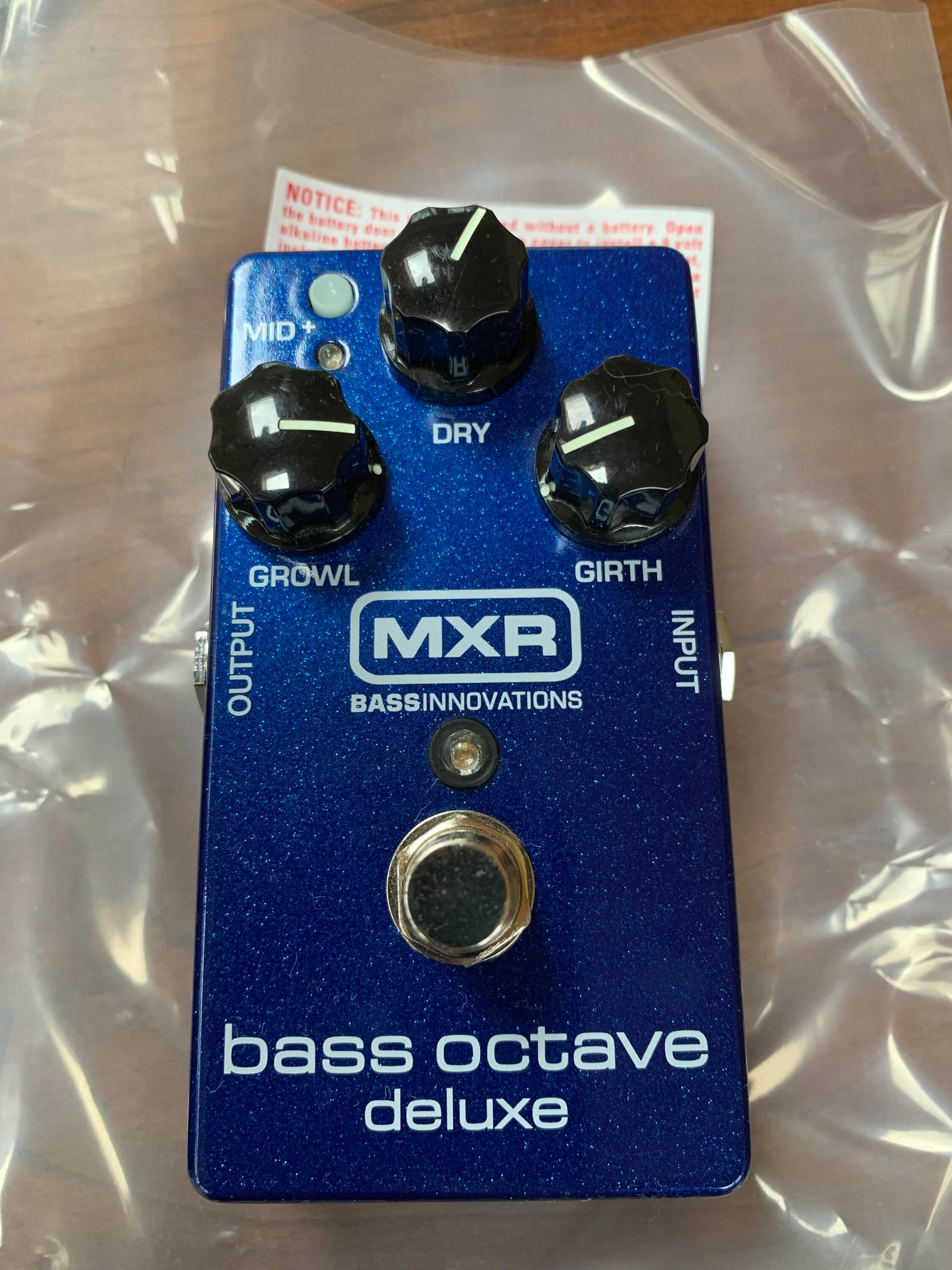 Used MXR M288 Bass Octave Deluxe Pedal - Sweetwater's Gear Exchange