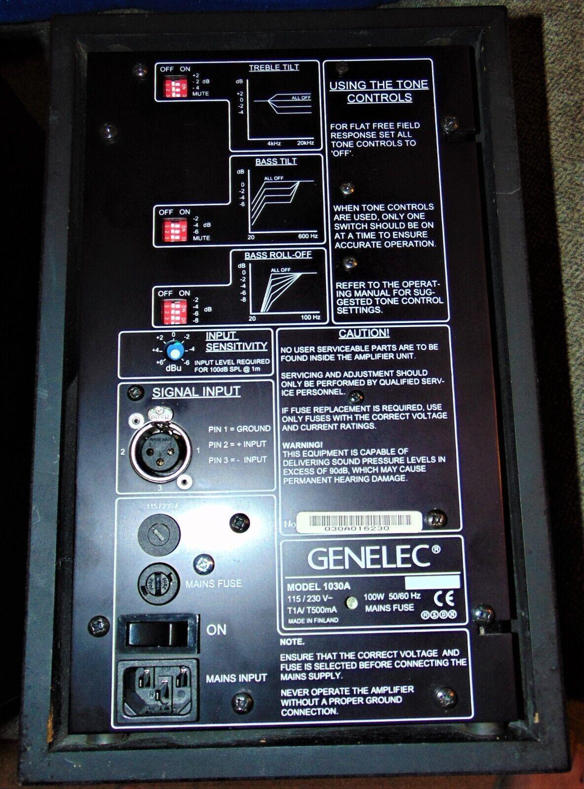 Used Genelec 1030A 6.5