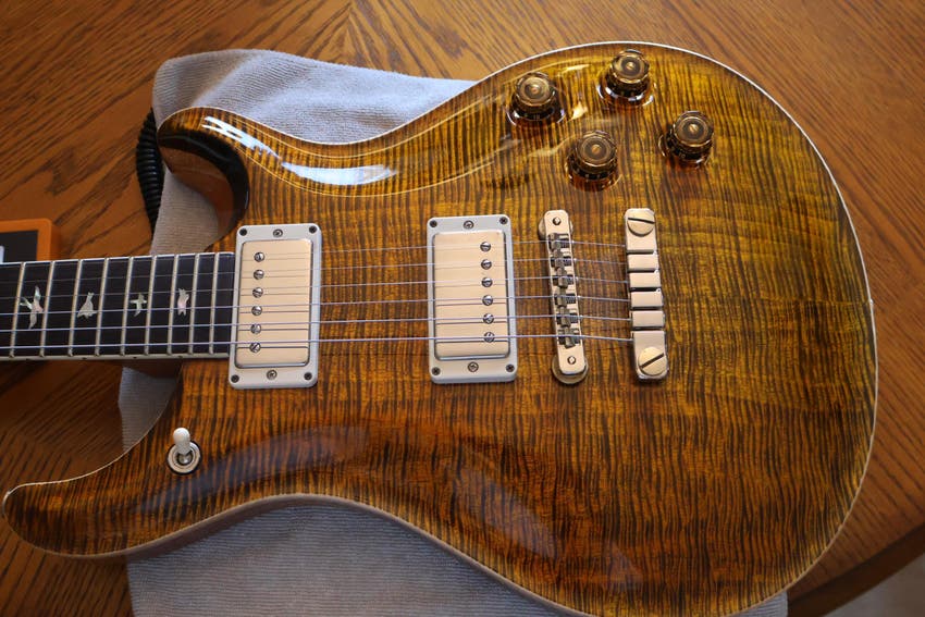 McCarty 594 Electric Guitar Core - Yellow Tiger