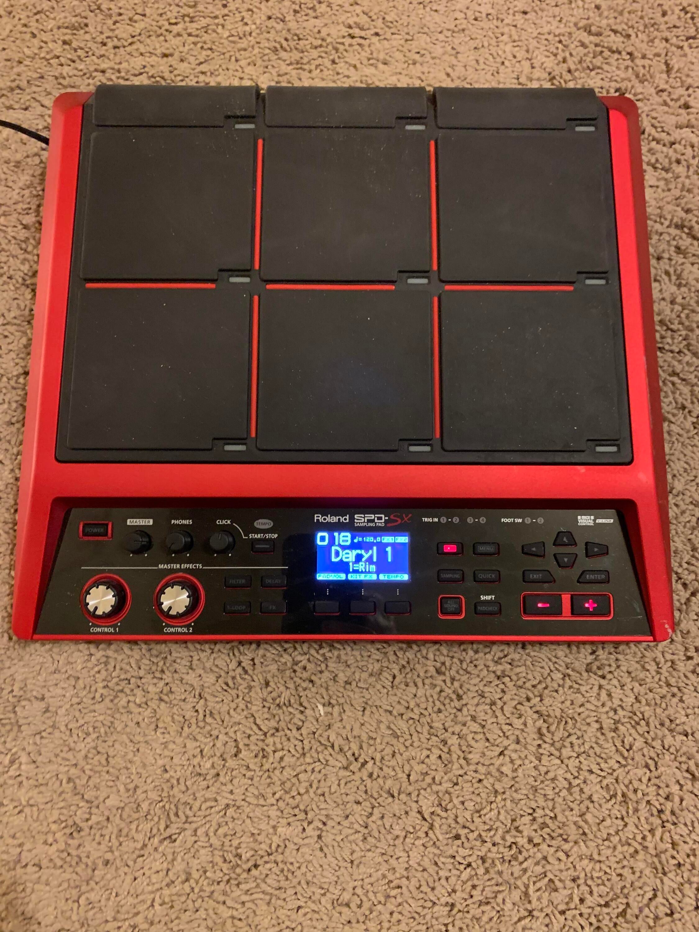 Used Roland SPD-SX Special Edition Sampling Percussion Pad