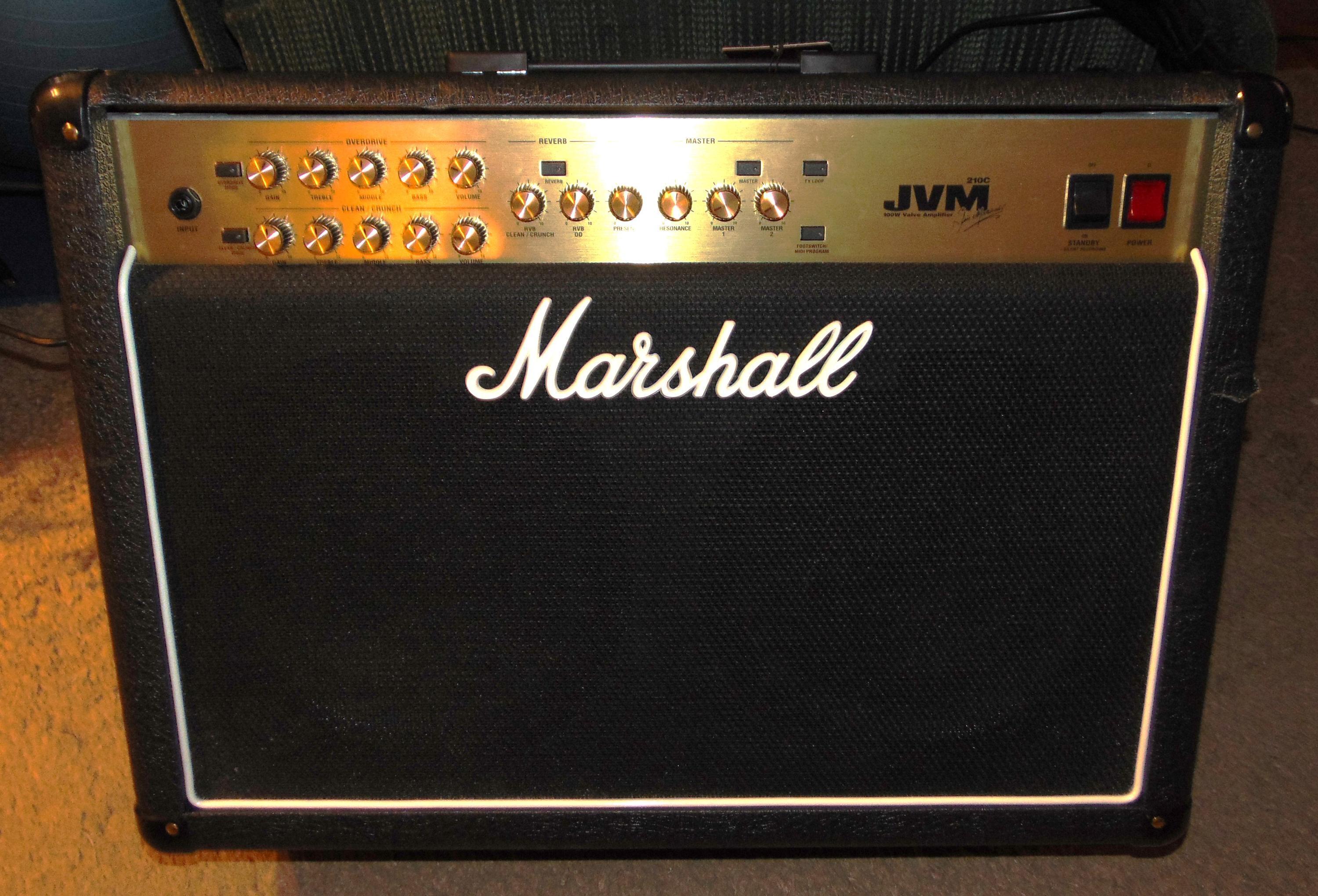 Used Marshall JVM210C 100W 2x12 Combo - Sweetwater's Gear Exchange