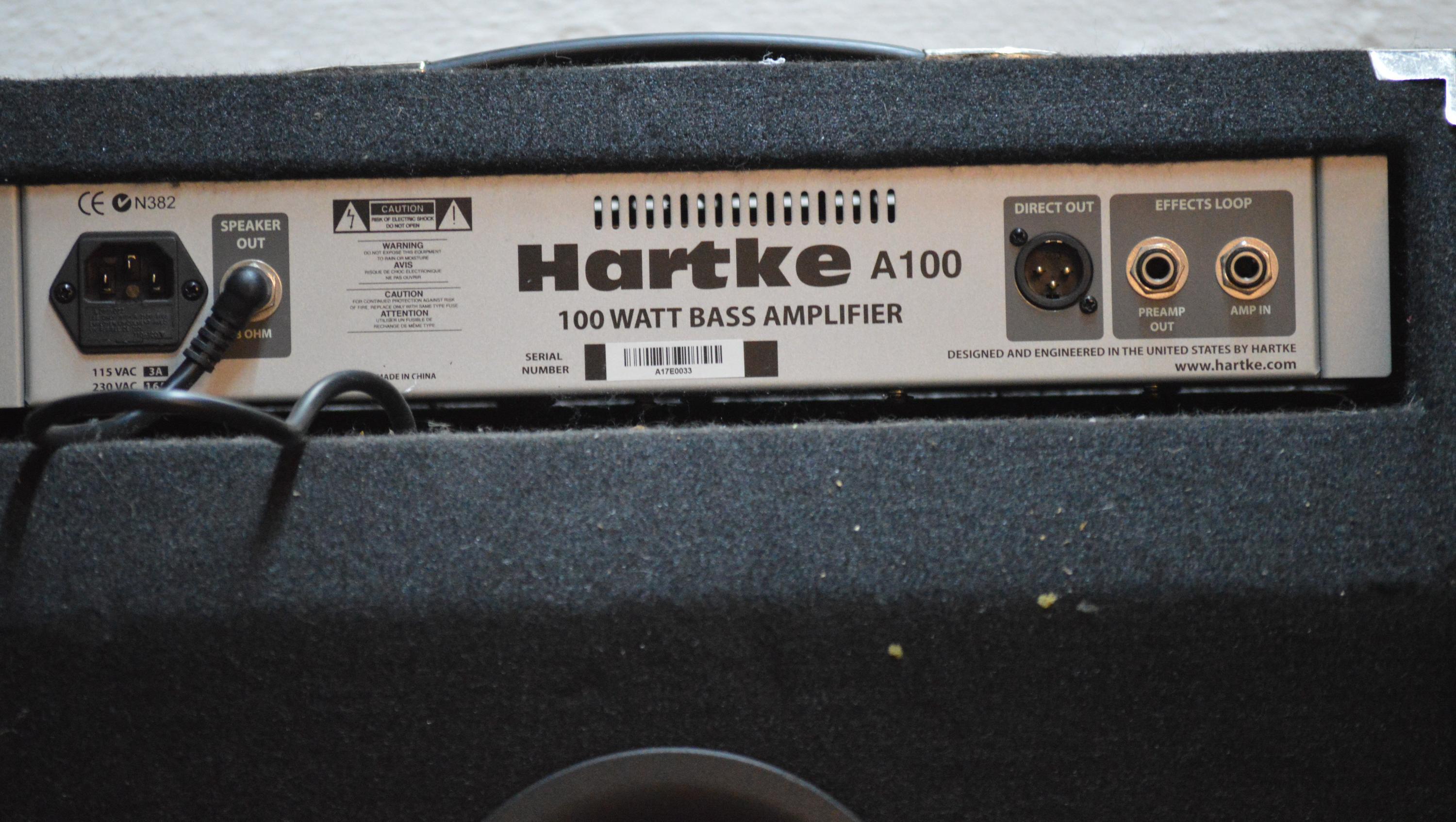 Used Hartke A100 1x15