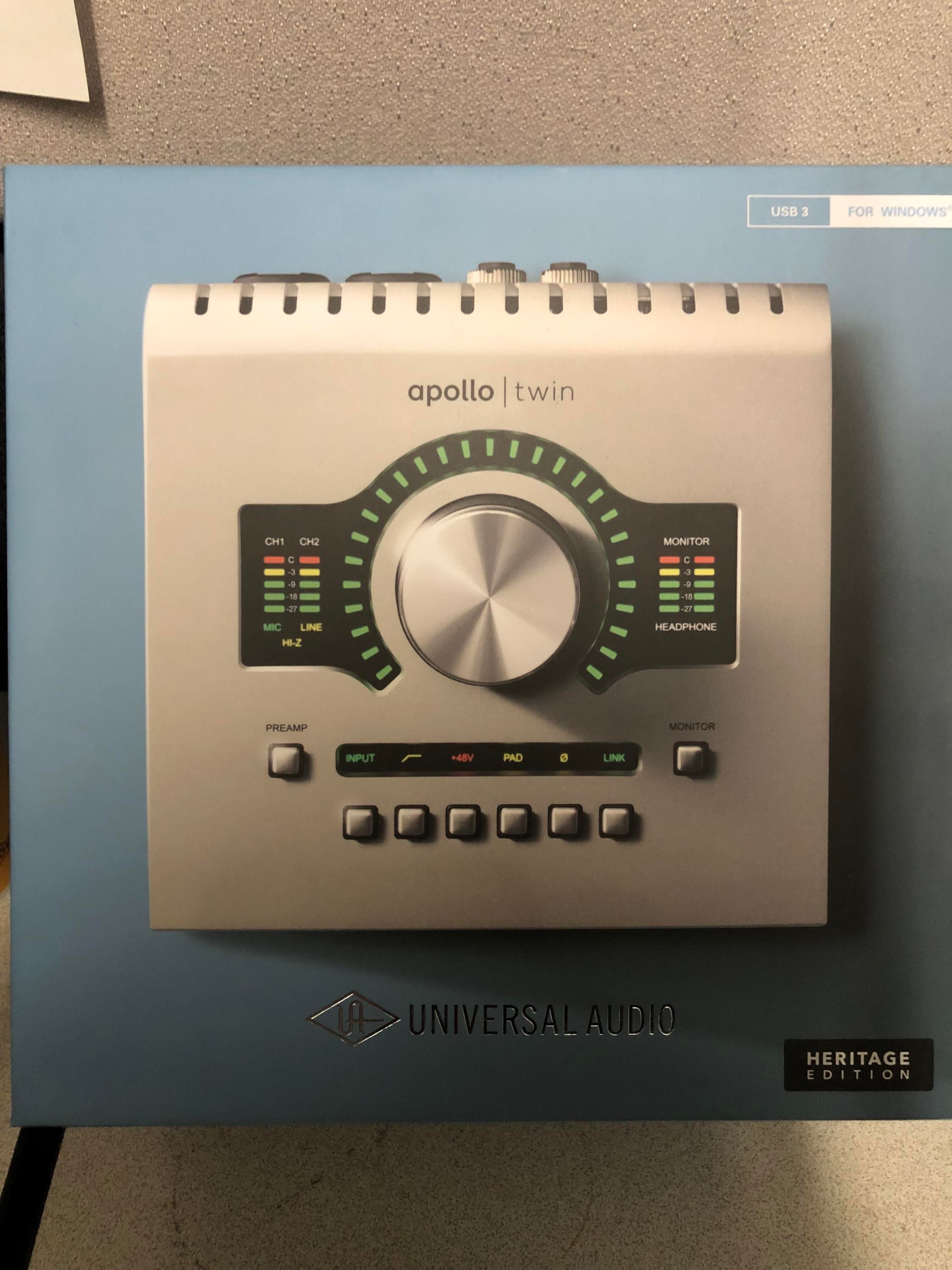 Used Universal Audio Apollo Twin USB DUO - Sweetwater's Gear Exchange