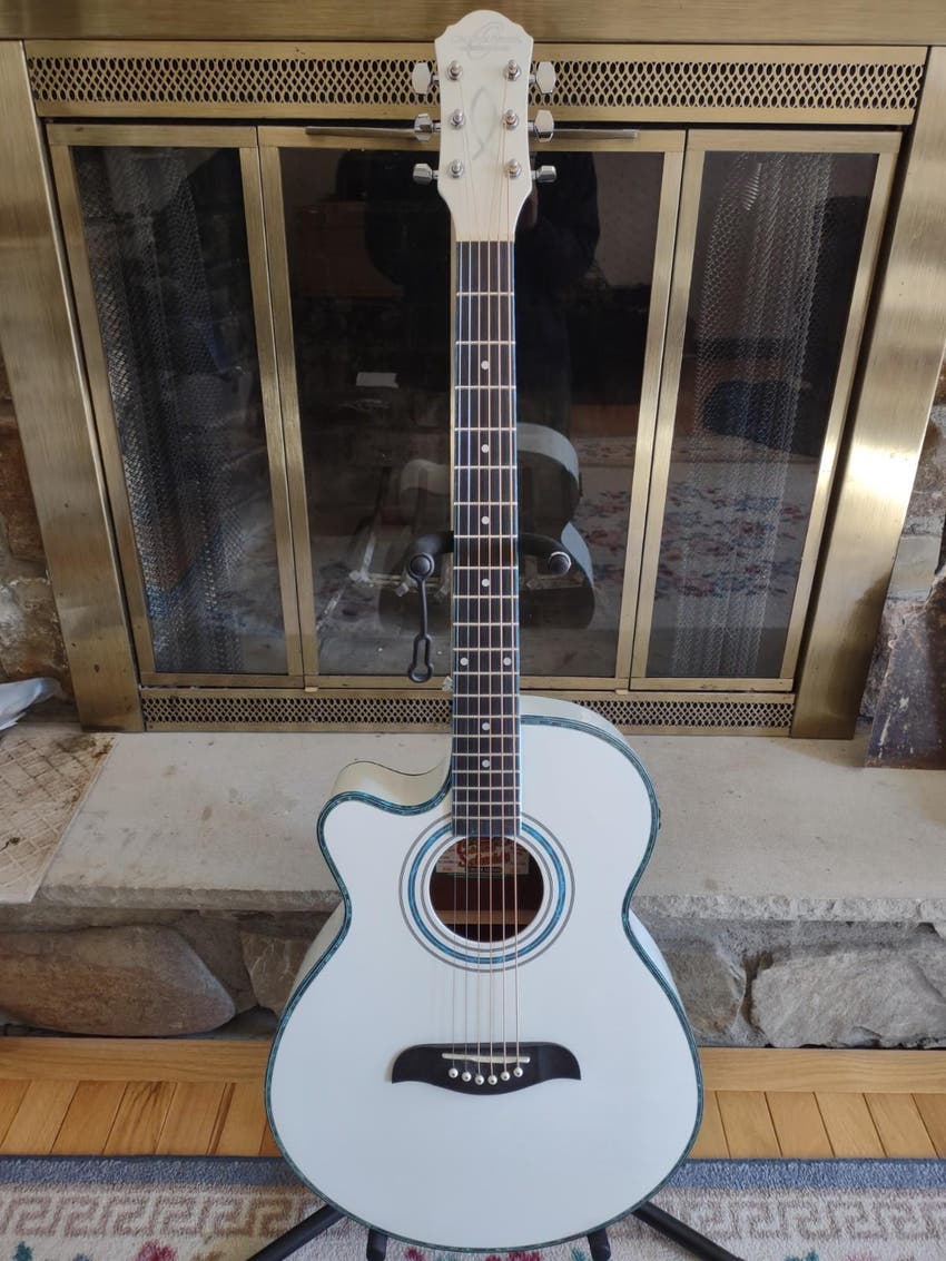 Used Oscar Schmidt LeftHanded Acoustic Guitar Sweetwater Gear Exchange