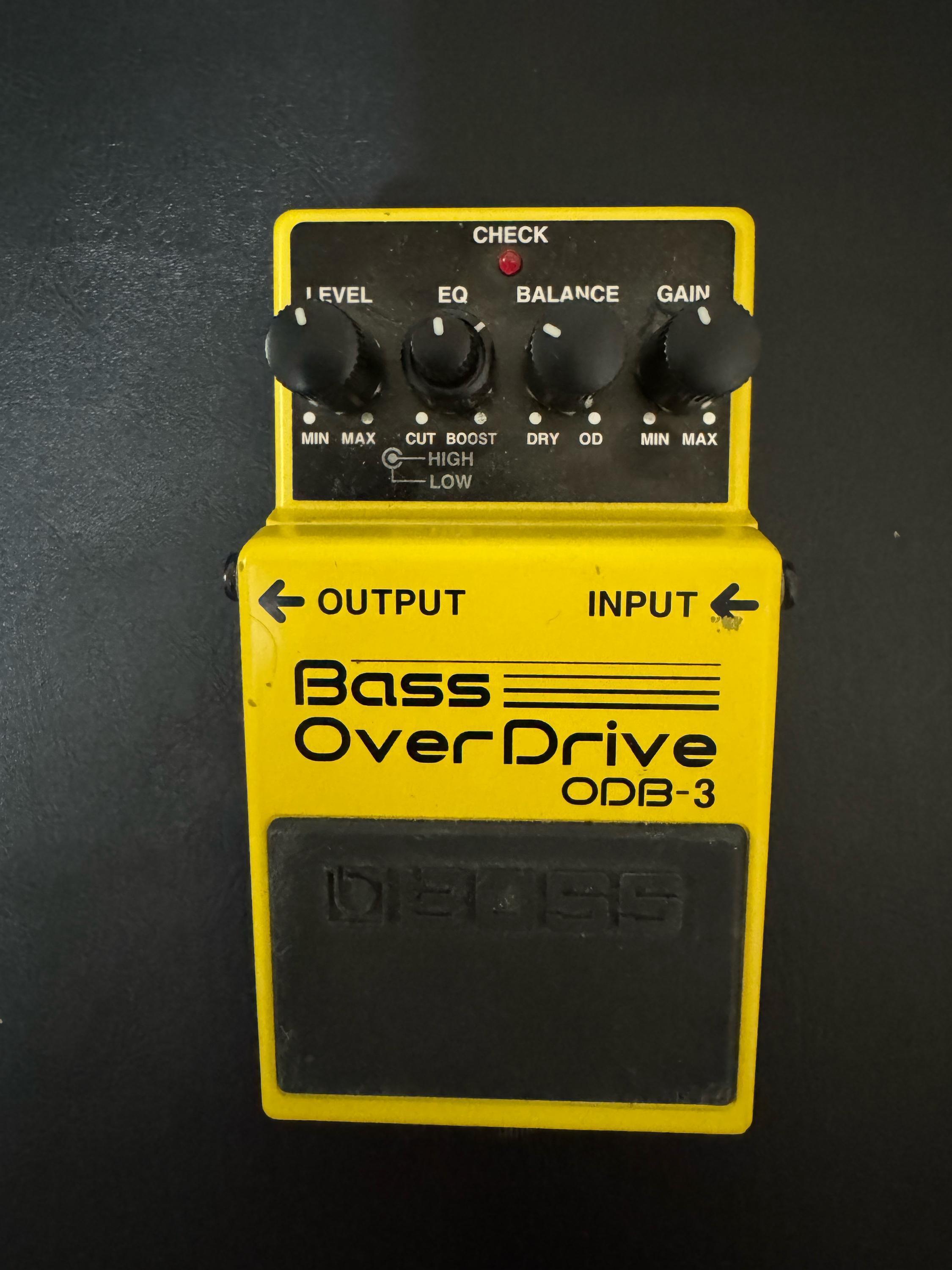 Used Boss ODB-3 Bass Overdrive - Sweetwater's Gear Exchange