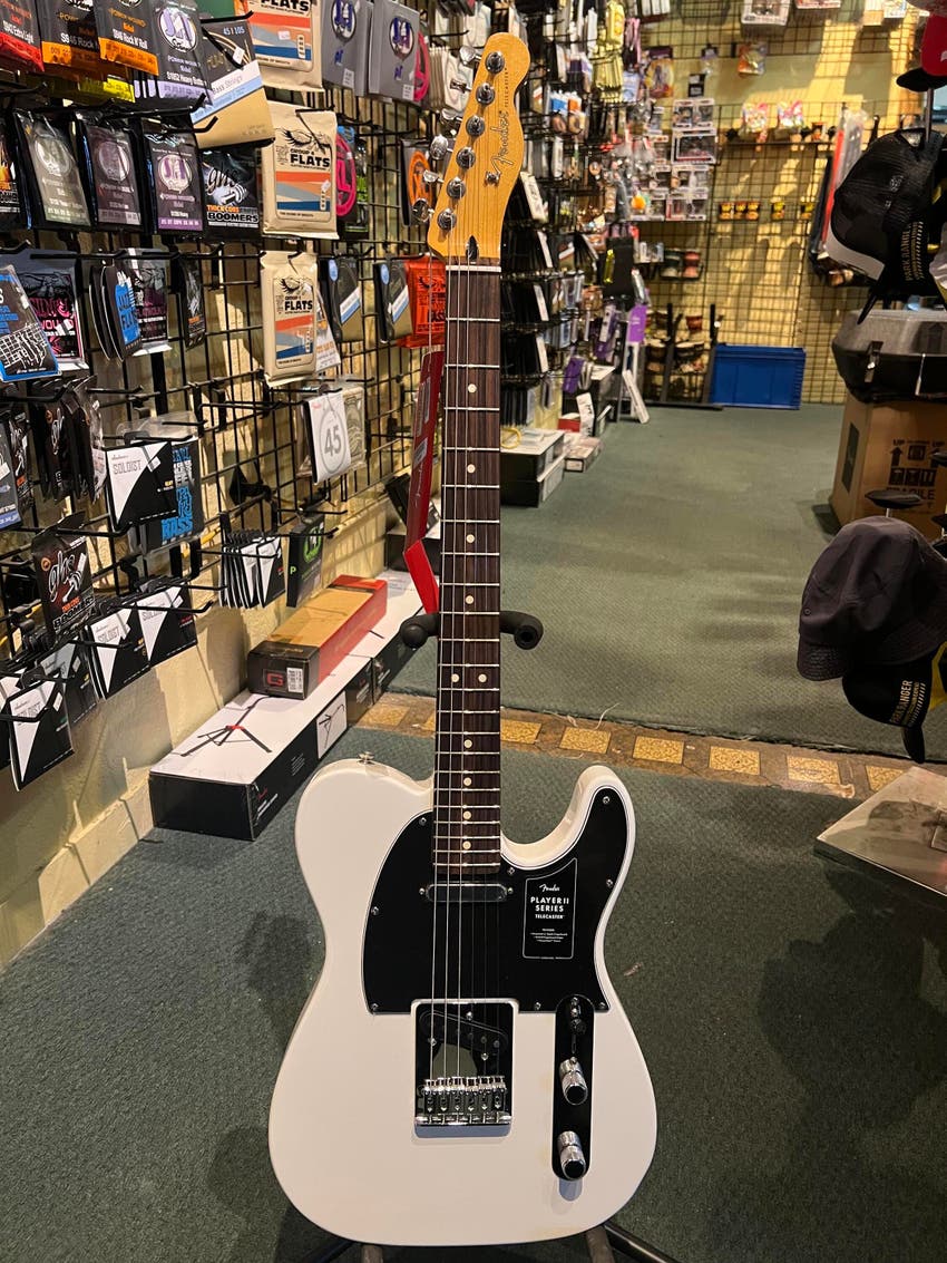 Player II Telecaster Electric Guitar - Polar White with Rosewood Fingerboard