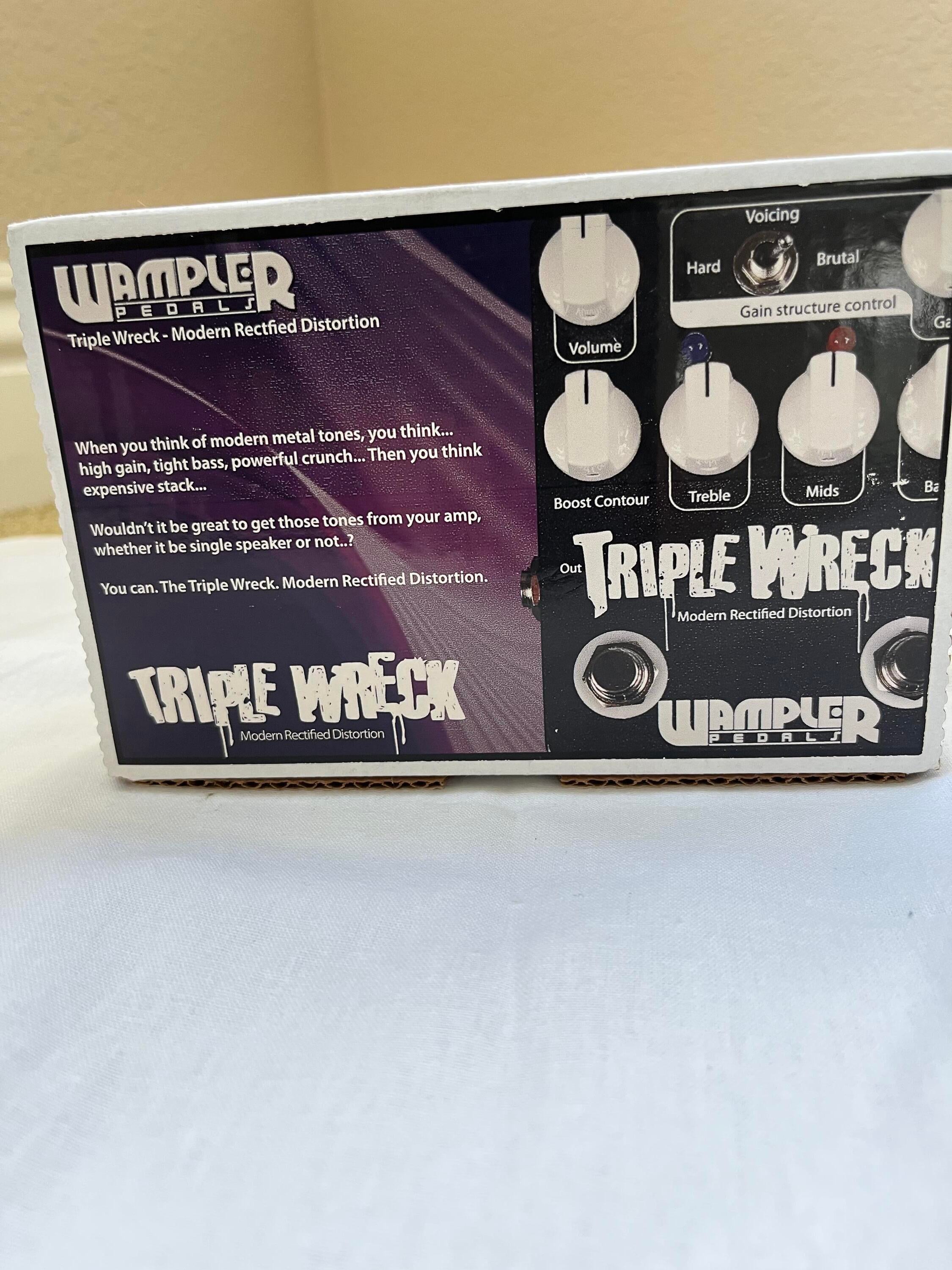 Used Wampler Triple Wreck - Sweetwater's Gear Exchange