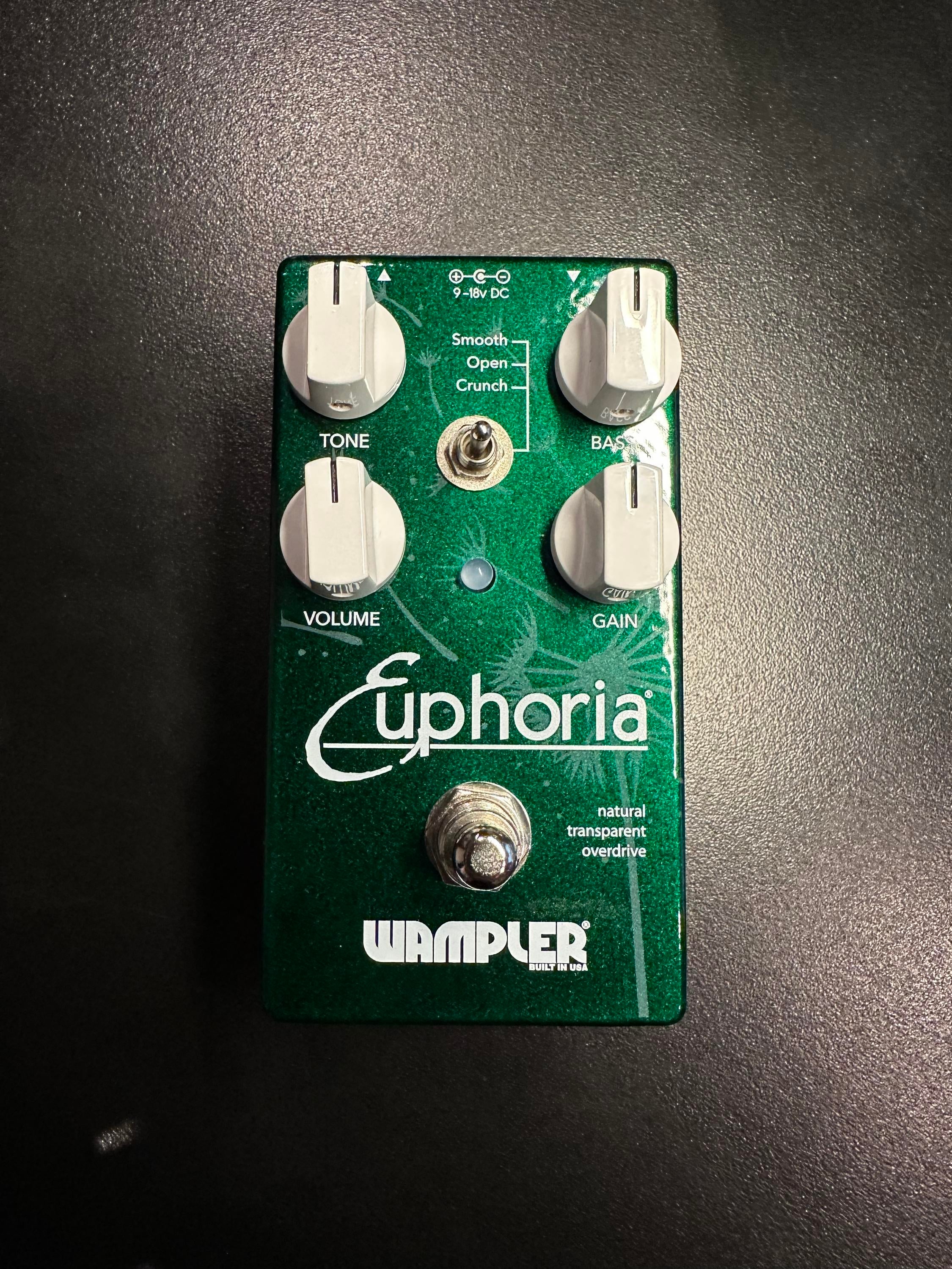 Used Wampler Euphoria Overdrive - Sweetwater's Gear Exchange