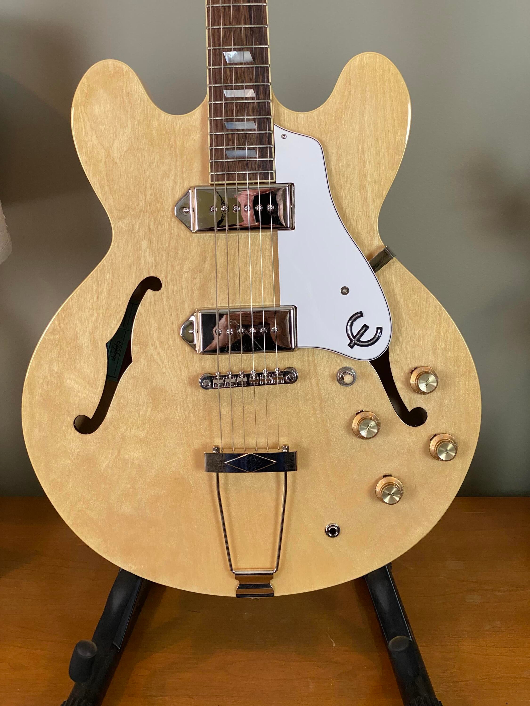 Used Epiphone Casino Electric Guitar – Natural