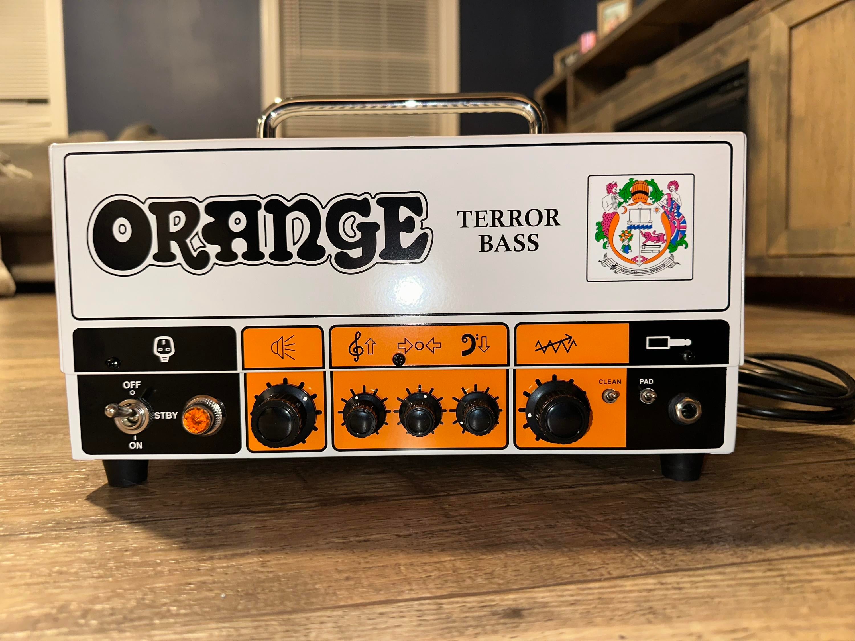 Orange Terror Bass 500-watt Bass Head