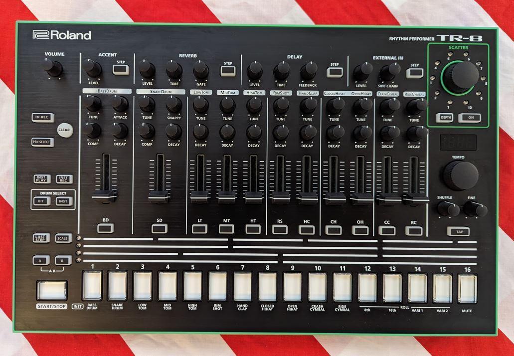 Used Roland Aira TR-8 Rhythm Performer - Sweetwater's Gear Exchange