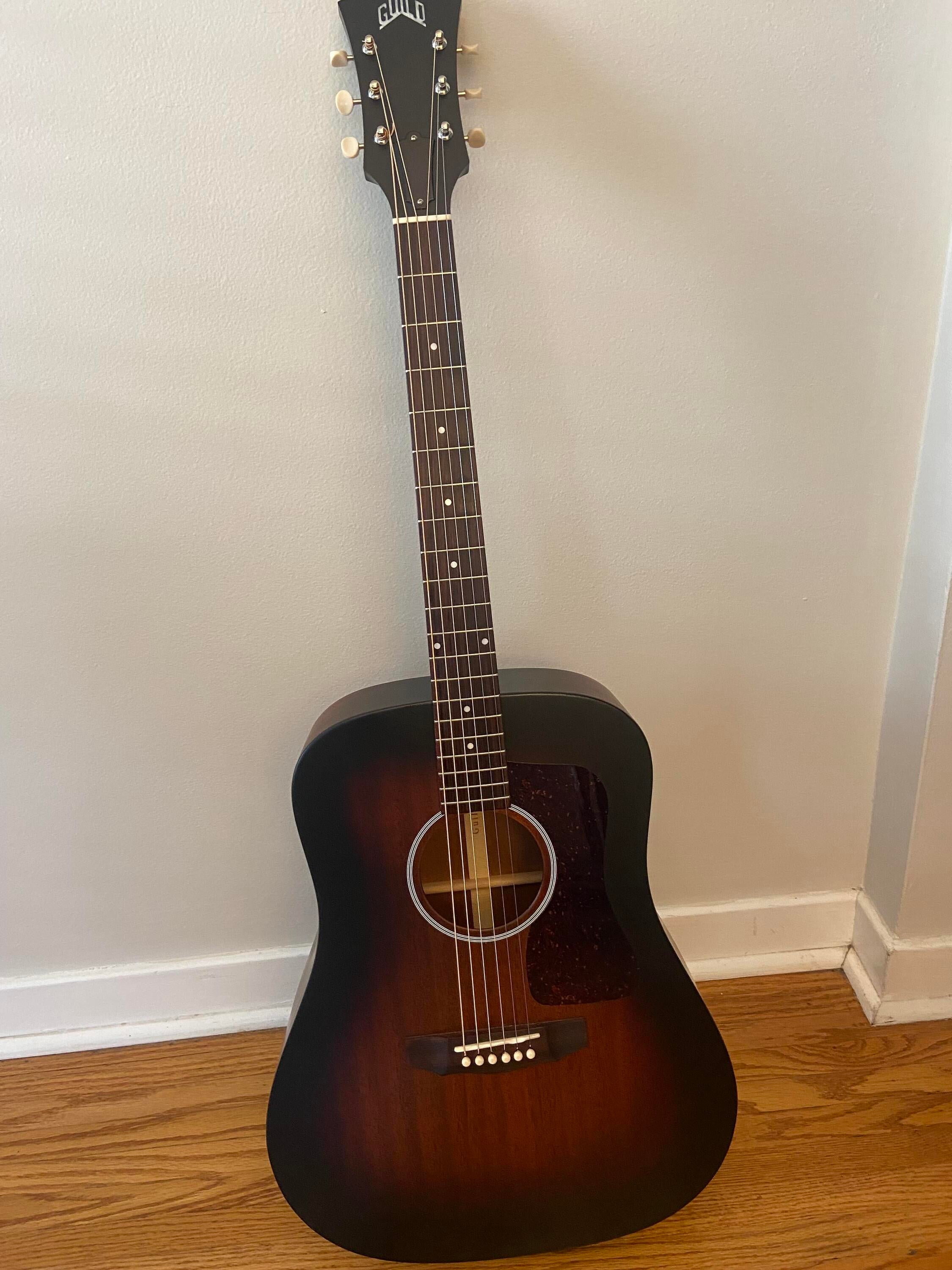 USA GUILD D-20 Vintage Sunburst アコースティック Guild D-20 Acoustic Guitar - Vintage Sunburst | Sweetwater