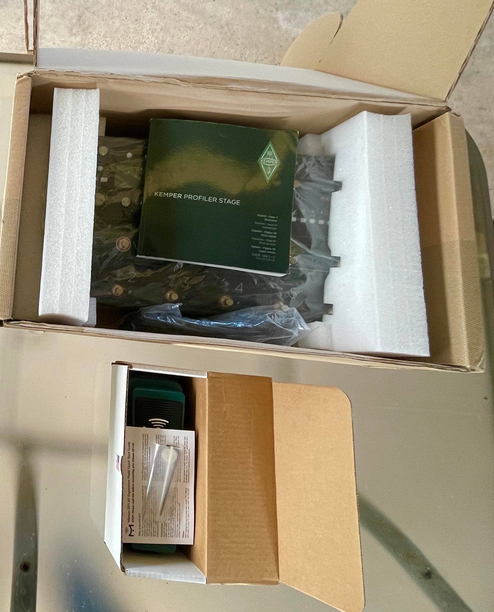 Used Kemper Profiler Stage Floorboard Amp Profiler and Mission