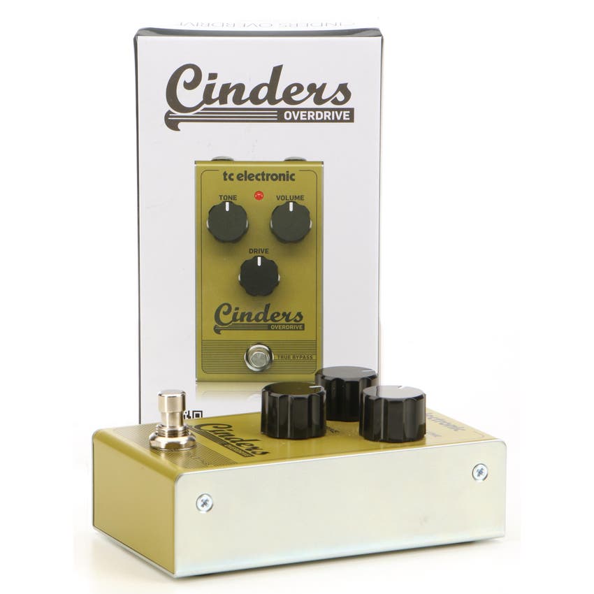 Used TC Electronic Cinders Overdrive Electric Guitar Pedal Sweetwater