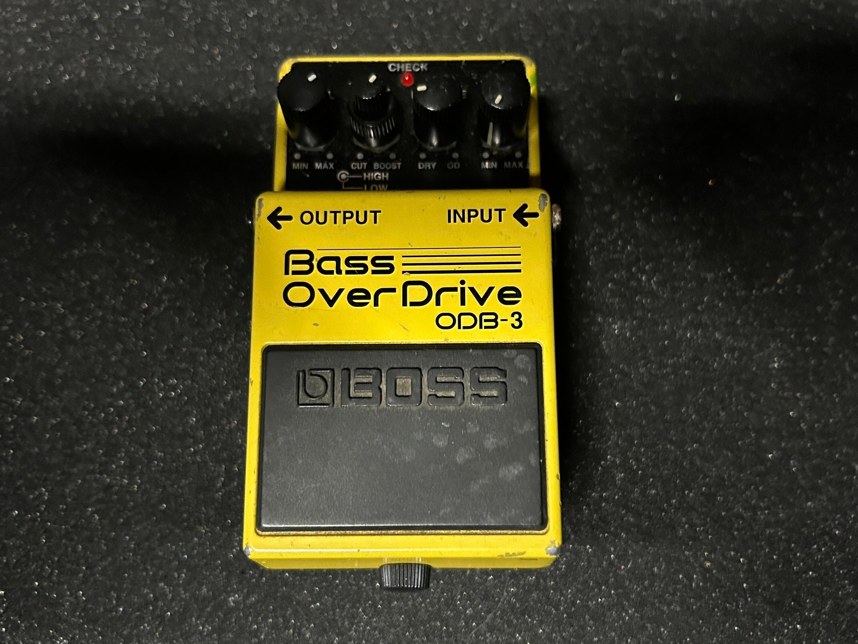 Used Boss ODB-3 Bass Overdrive Pedal - Sweetwater's Gear Exchange