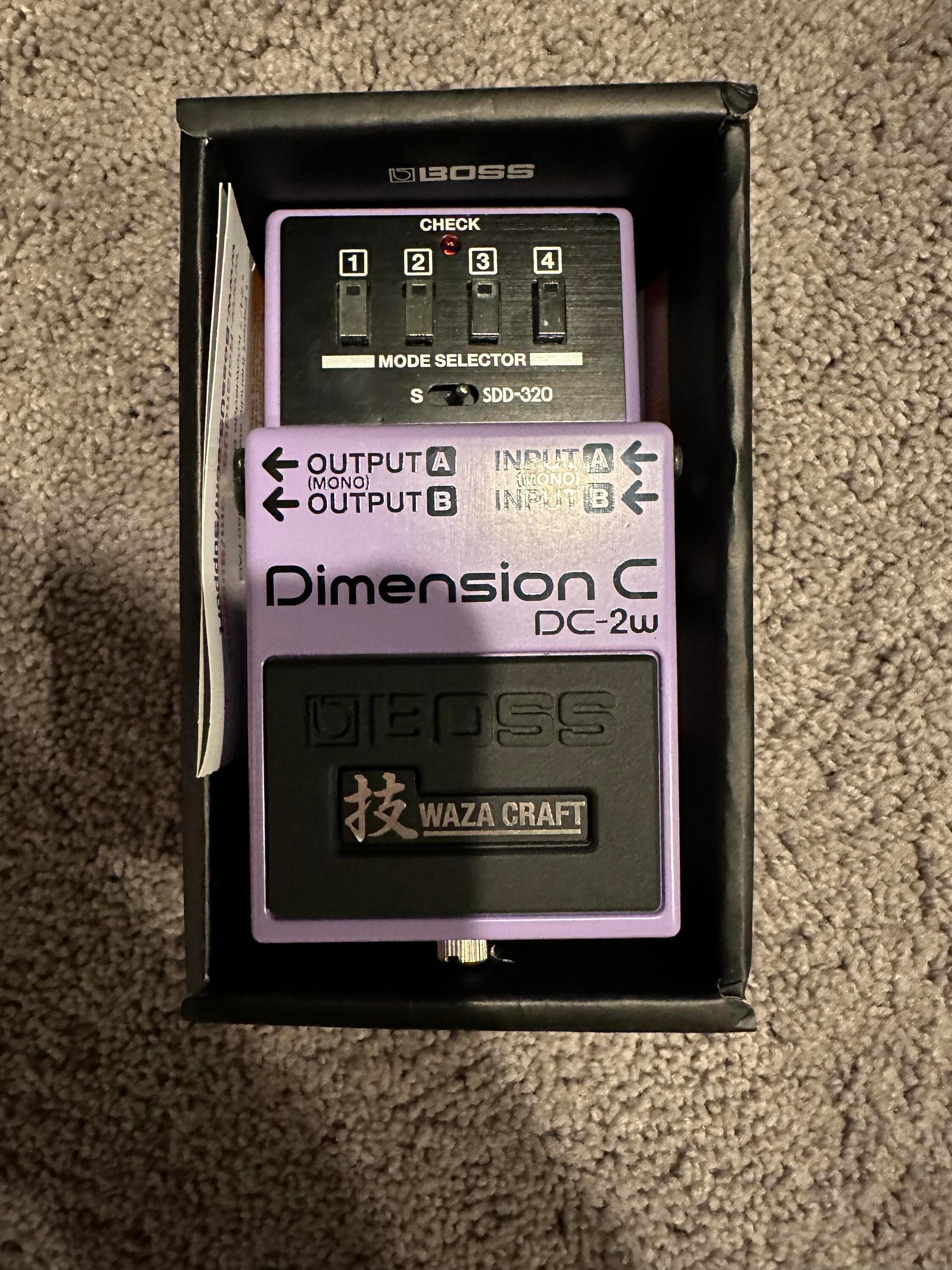 Used Boss DC-2W Waza Craft Dimension C Pedal