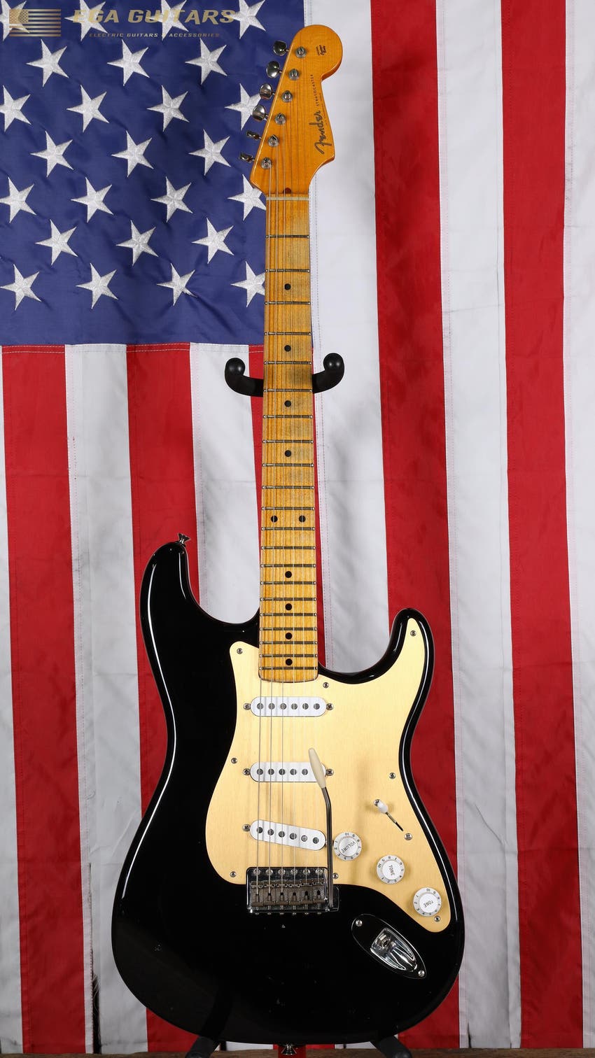 Eric Johnson Stratocaster with Maple Fretboard - Black