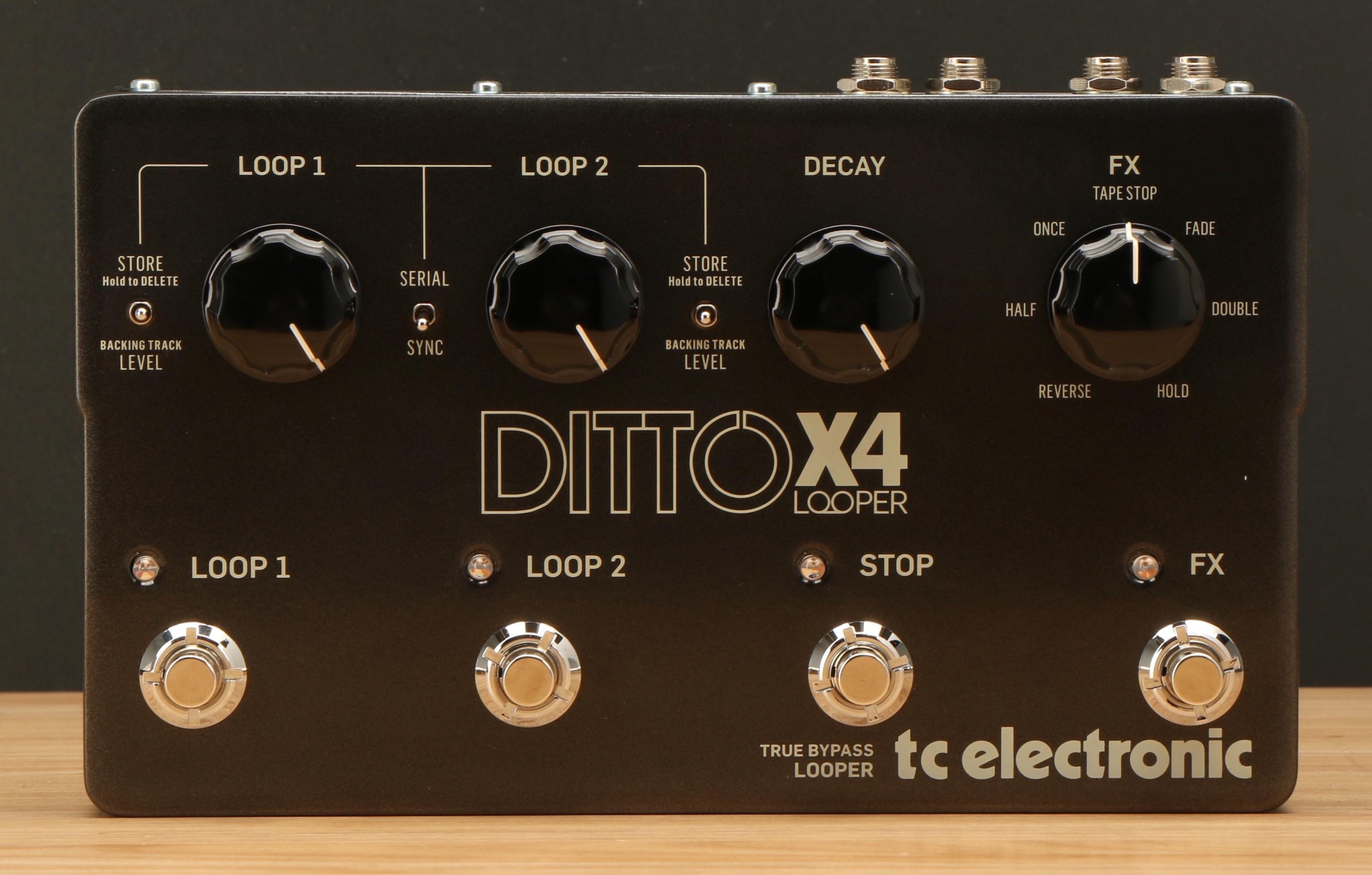 Used TC Electronic Ditto X4 Looper Electric - Sweetwater's Gear