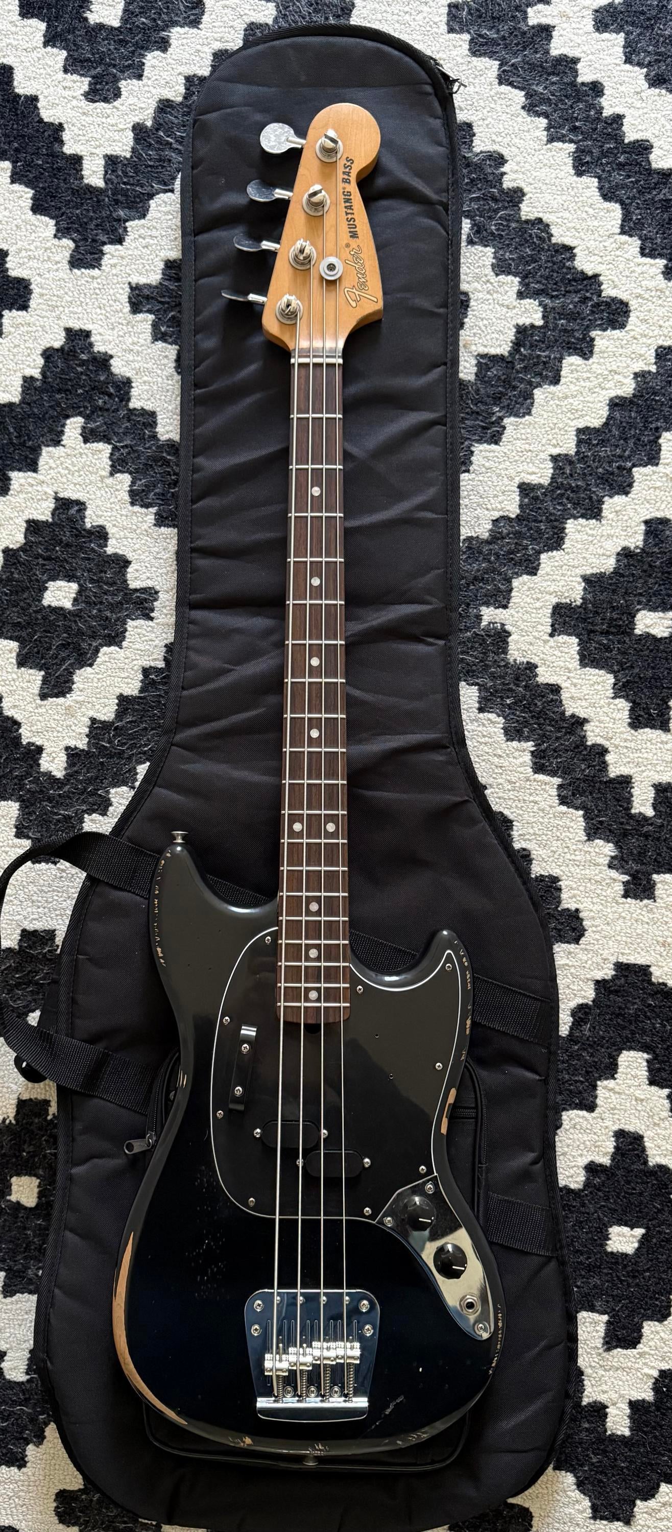 Used Fender JMJ Road Worn Mustang - Sweetwater's Gear Exchange Used Fender JMJ Road Worn Mustang - Sweetwater's Gear Exchange