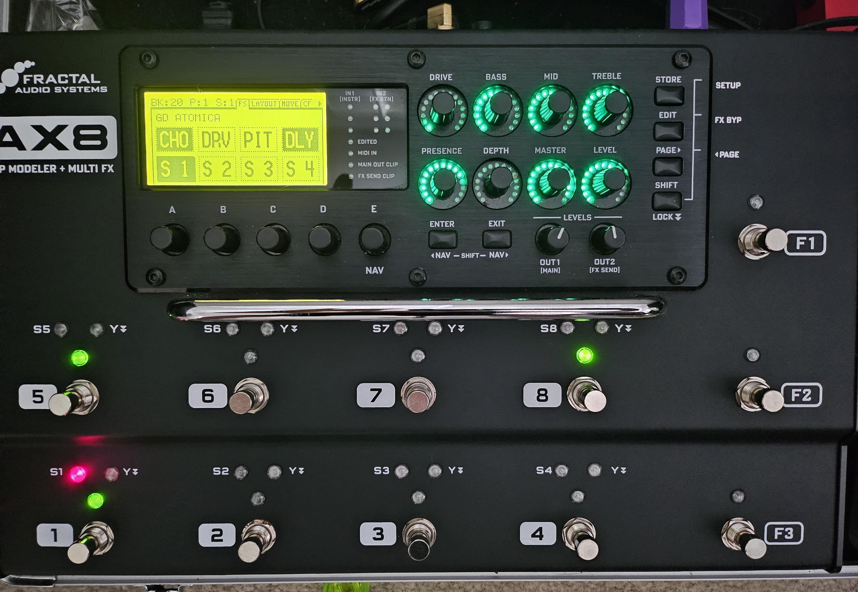 Used Fractal Audio Systems AX8 Amp - Sweetwater's Gear Exchange