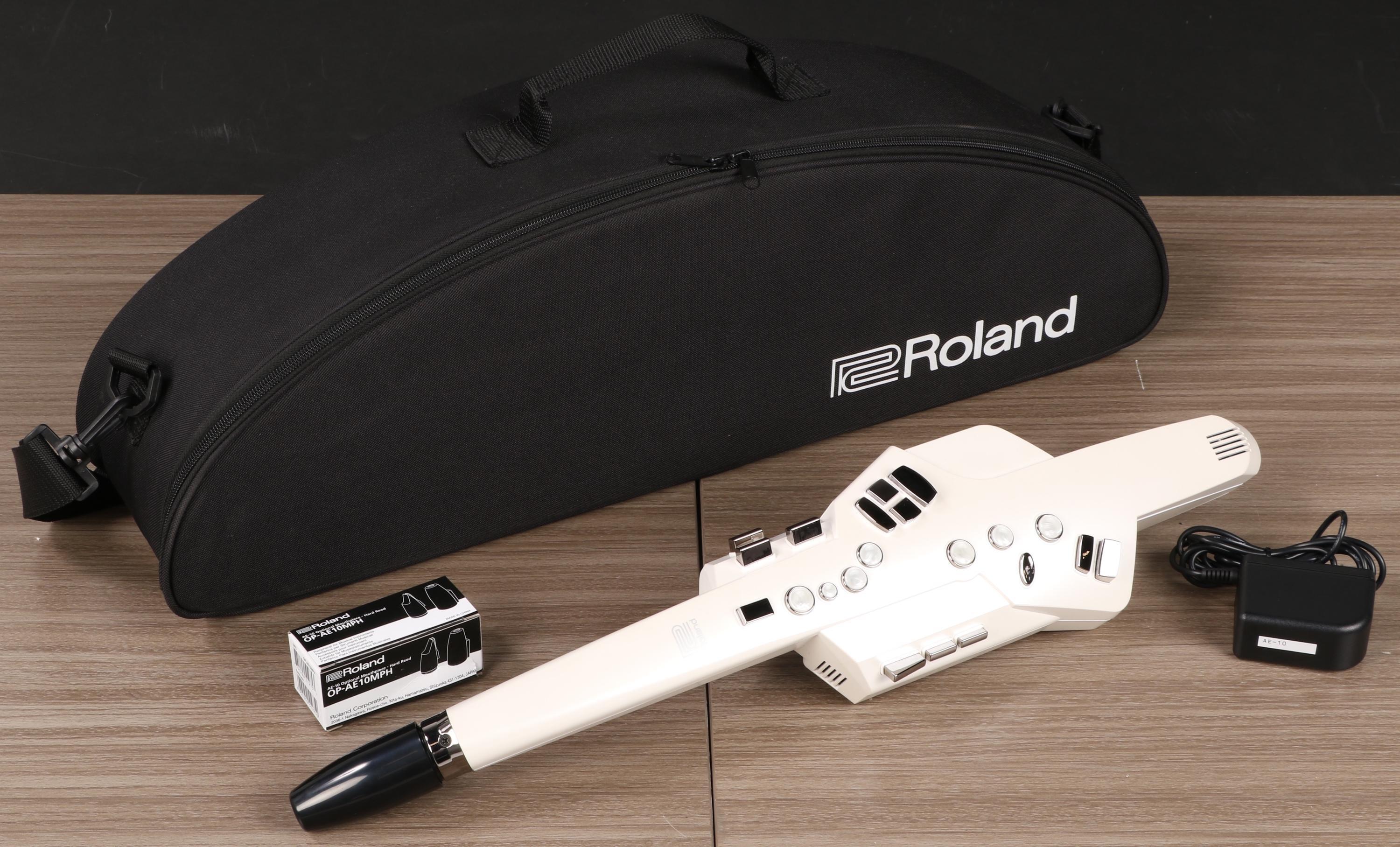 Used Roland Aerophone AE-10 Digital Wind Instrument - Silver