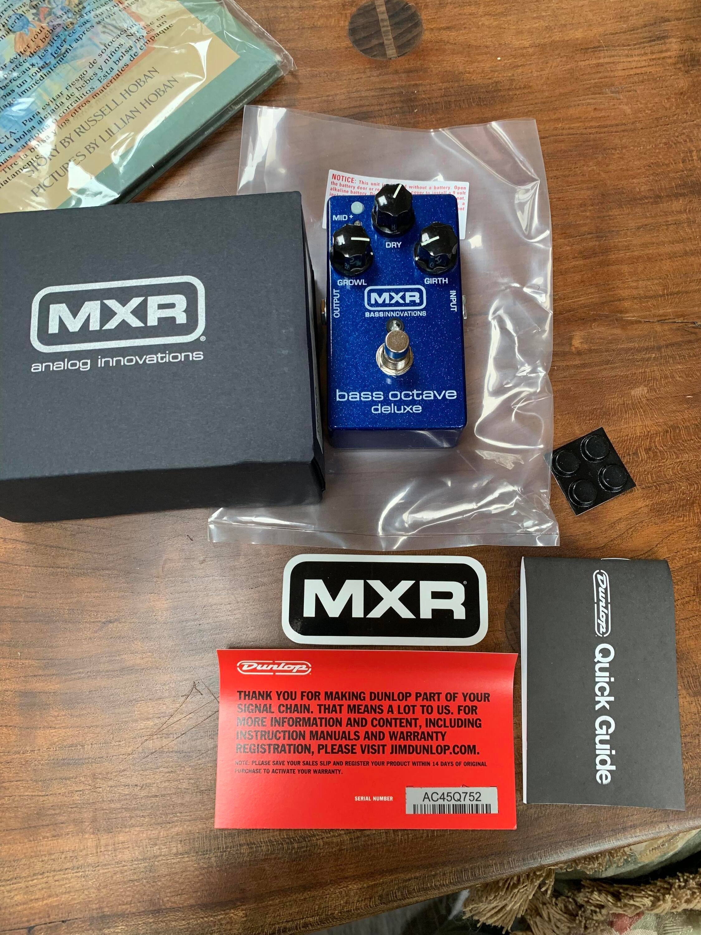 Used MXR M288 Bass Octave Deluxe Pedal - Sweetwater's Gear Exchange