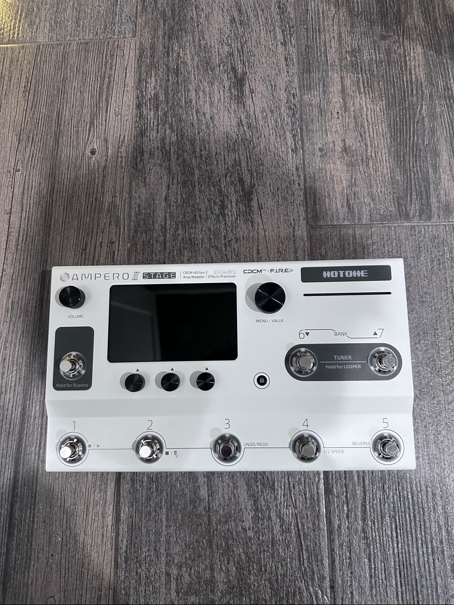 Used Hotone Ampero II Stage Amp - Sweetwater's Gear Exchange