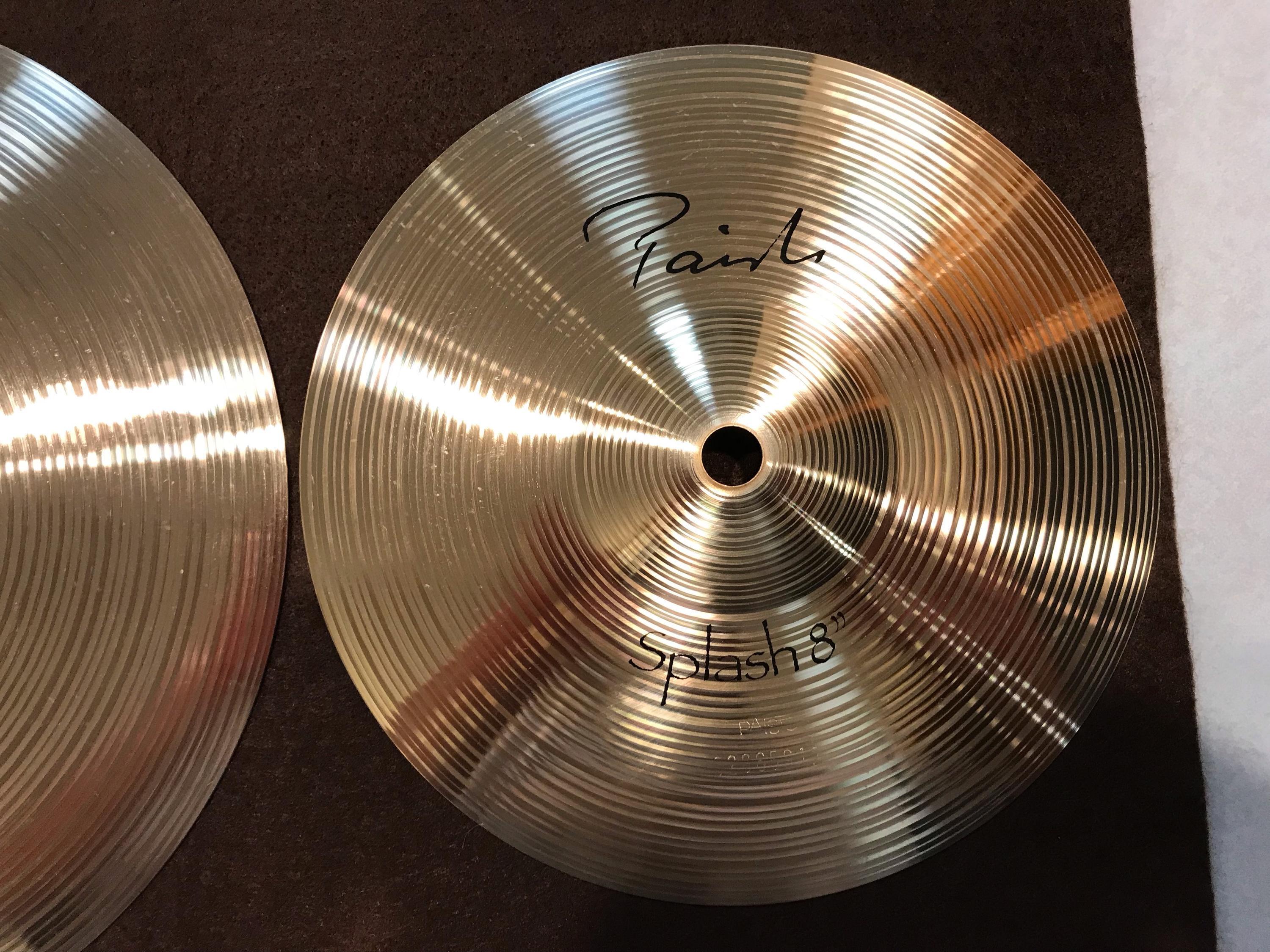 Used Paiste Signature Series 8 and 10 inch | Gear Exchange