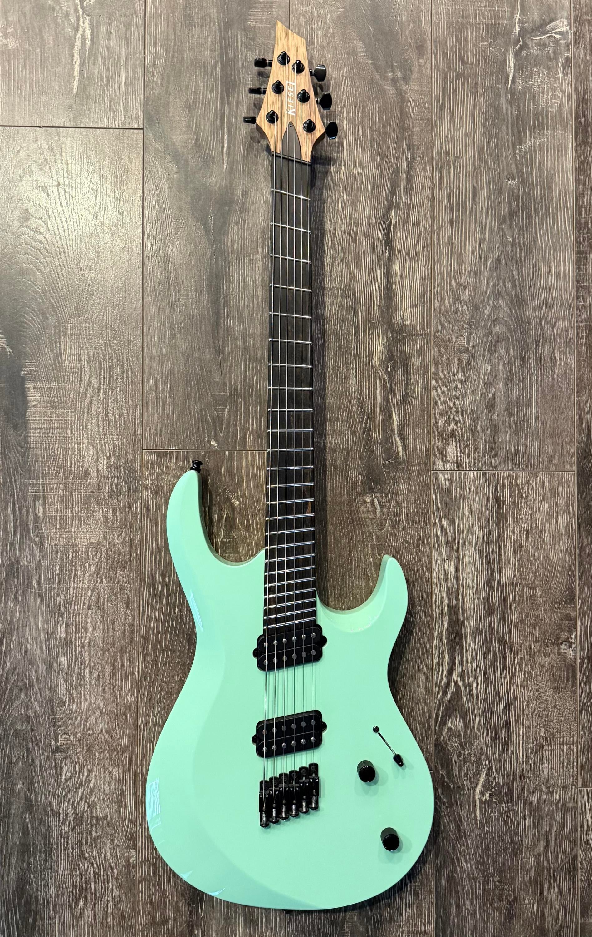 Kiesel Guitars - Check out this custom Blue denim fade