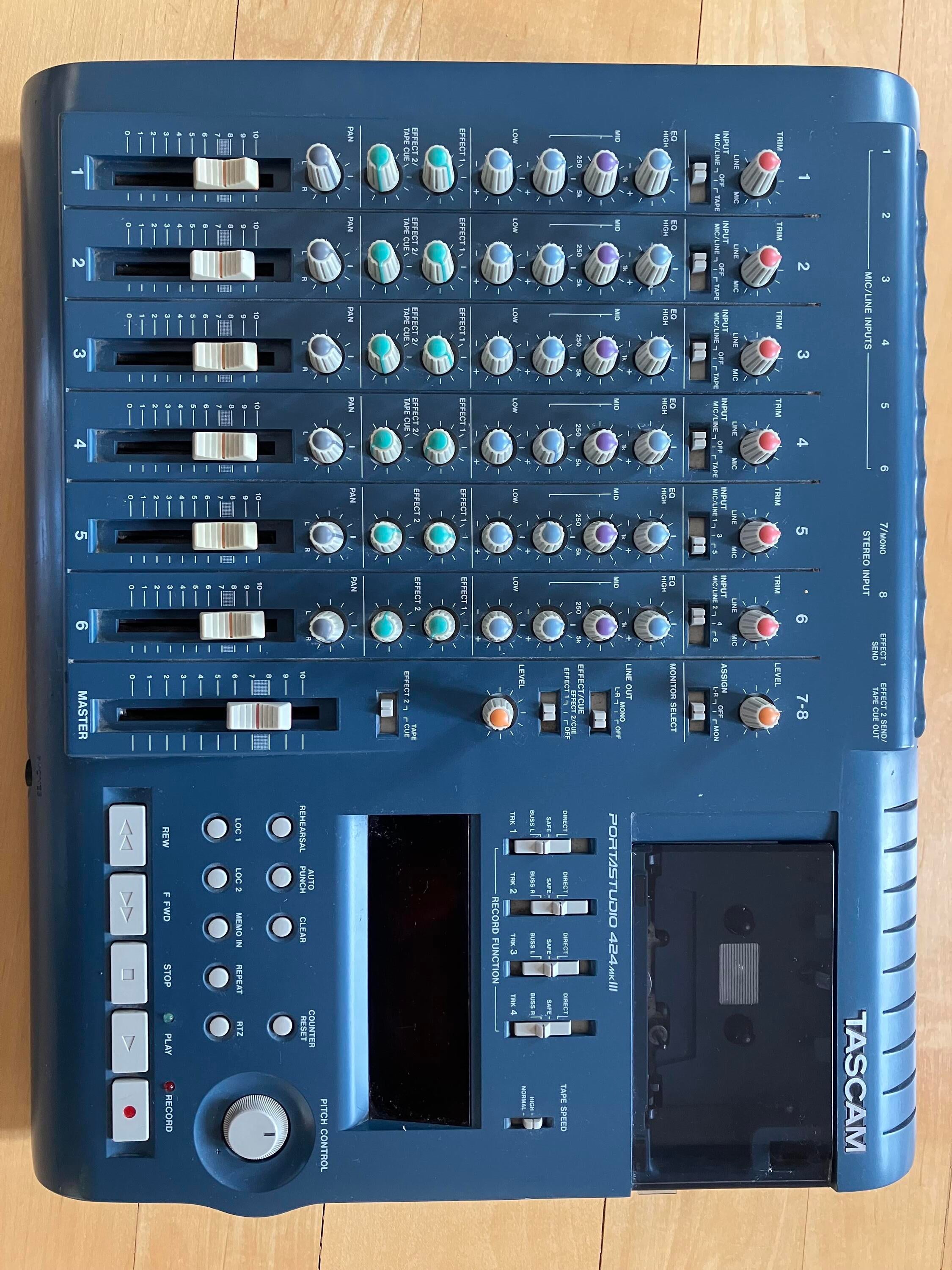 Used Tascam 424 MkIII Portastudio