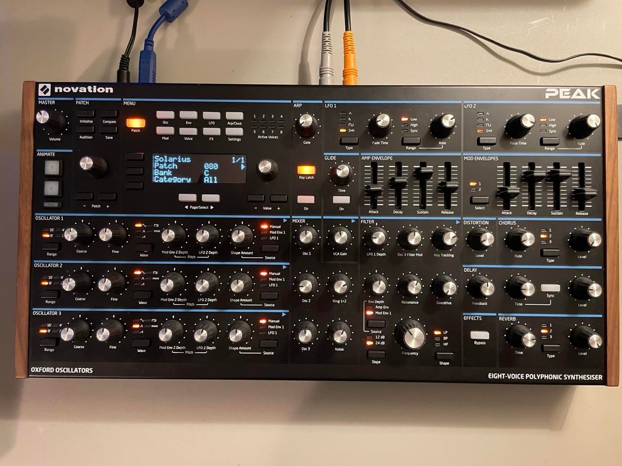 Novation deals polyphonic synthesizer