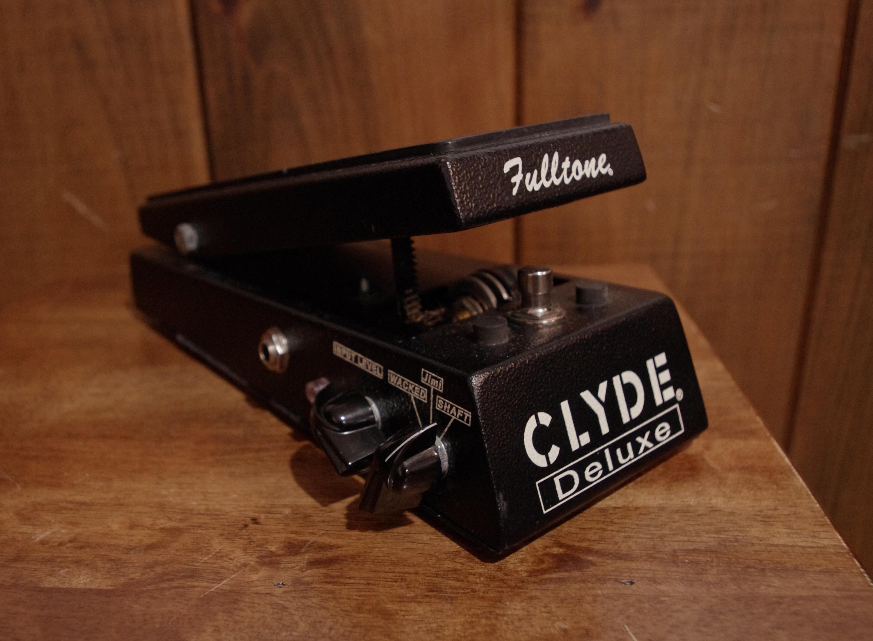 Used Fulltone Clyde Deluxe Wah   Black   Gear Exchange