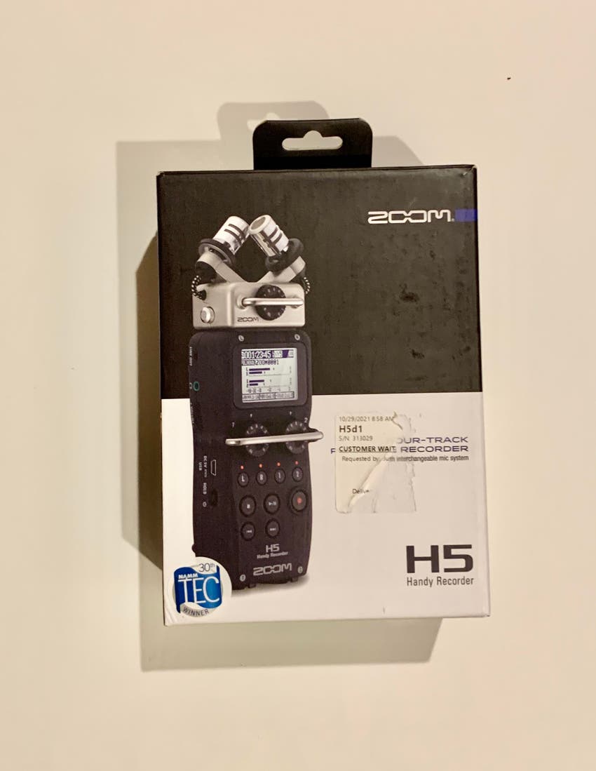 Used Zoom H5 4channel Handy Recorder Sweetwater Gear Exchange