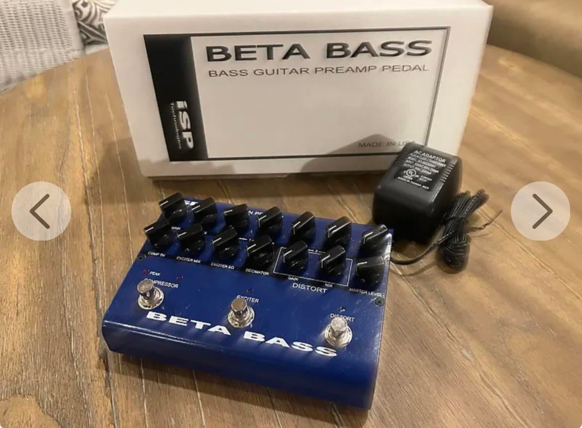 Used bass effects pedals cheap