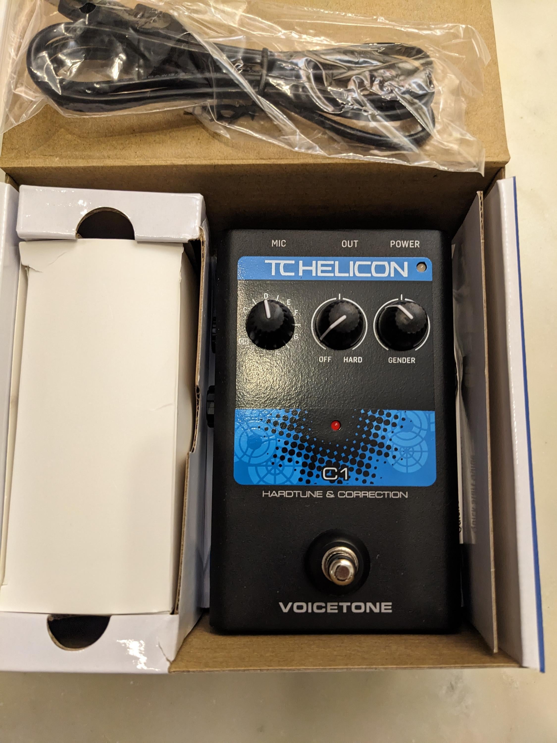 Used TC-Helicon VoiceTone C1 Hardtune and - Sweetwater's Gear Exchange