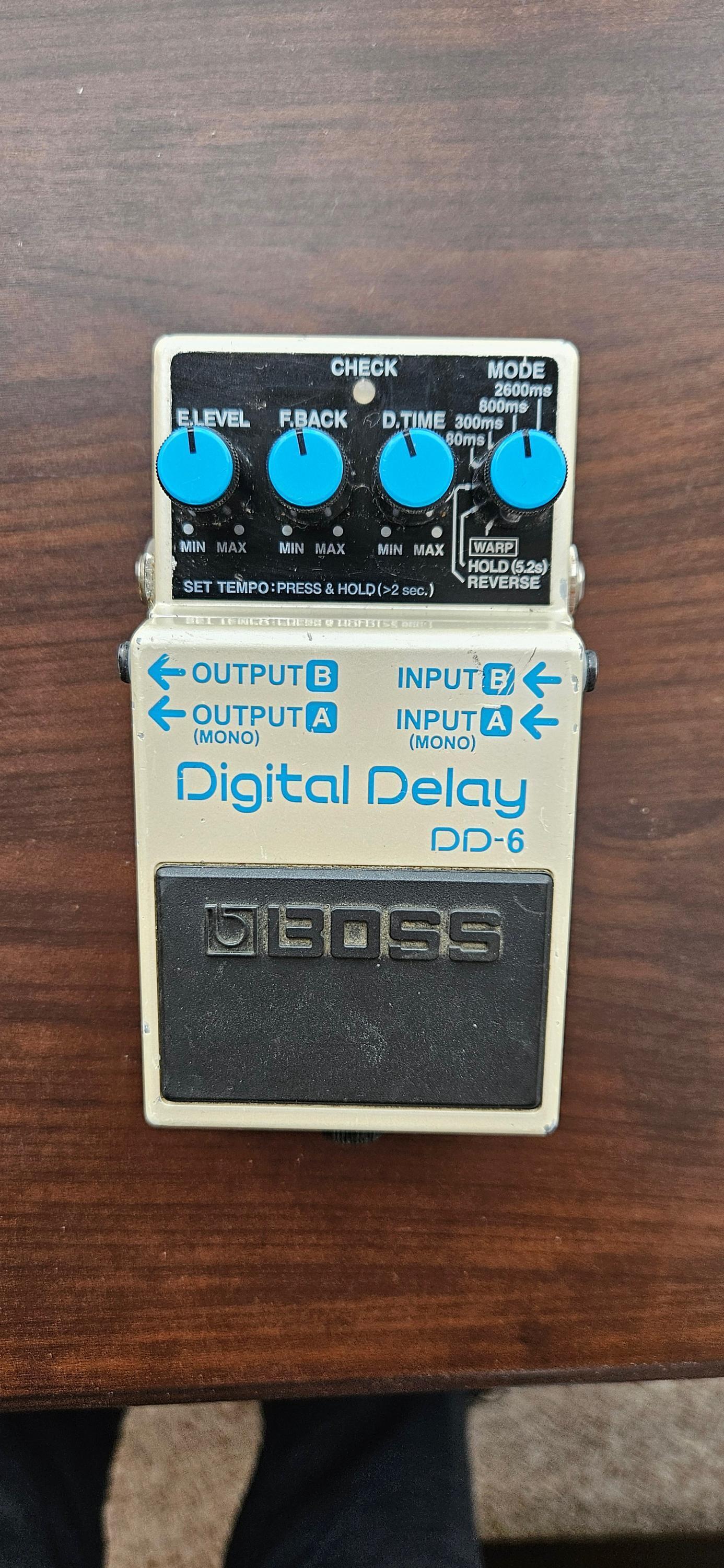 Used Boss DD-6 Digital Delay Pedal - Sweetwater's Gear Exchange