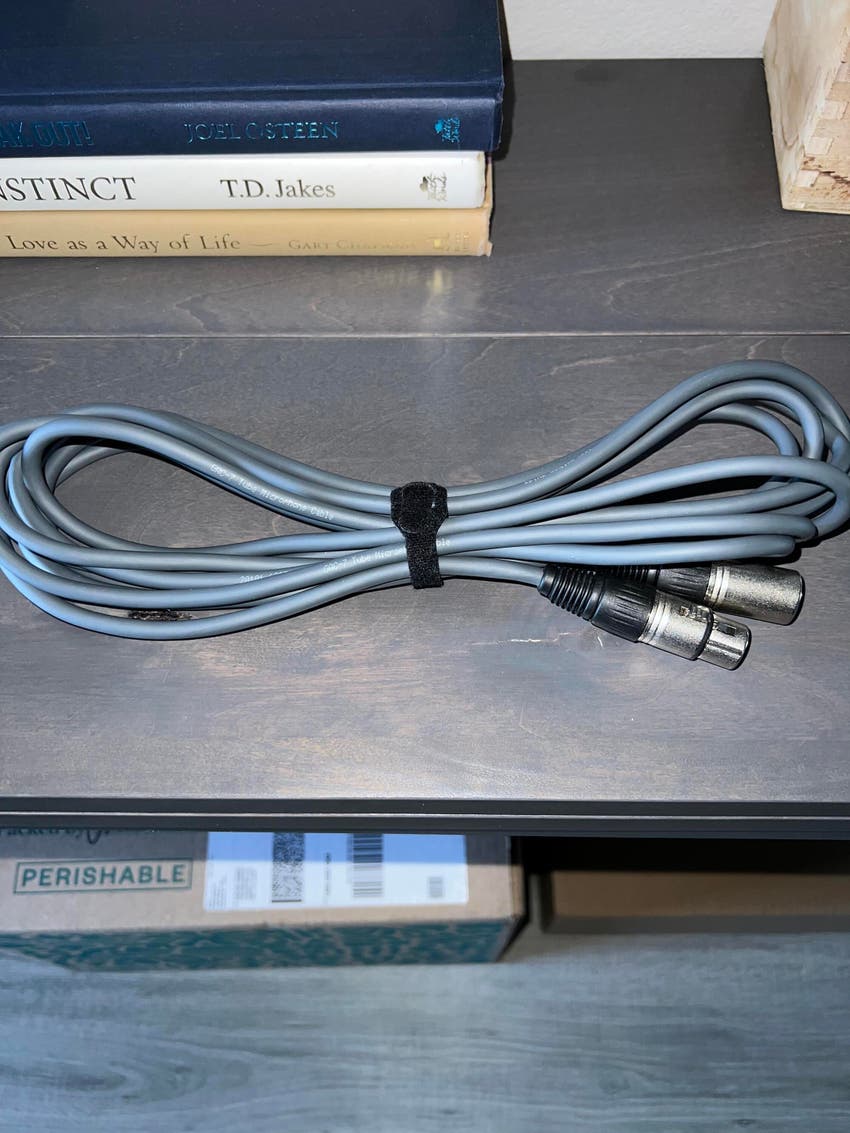 Used Gotham Cable Gotham GAC7 XLR Tube Microphone Cable Sweetwater Gear Exchange