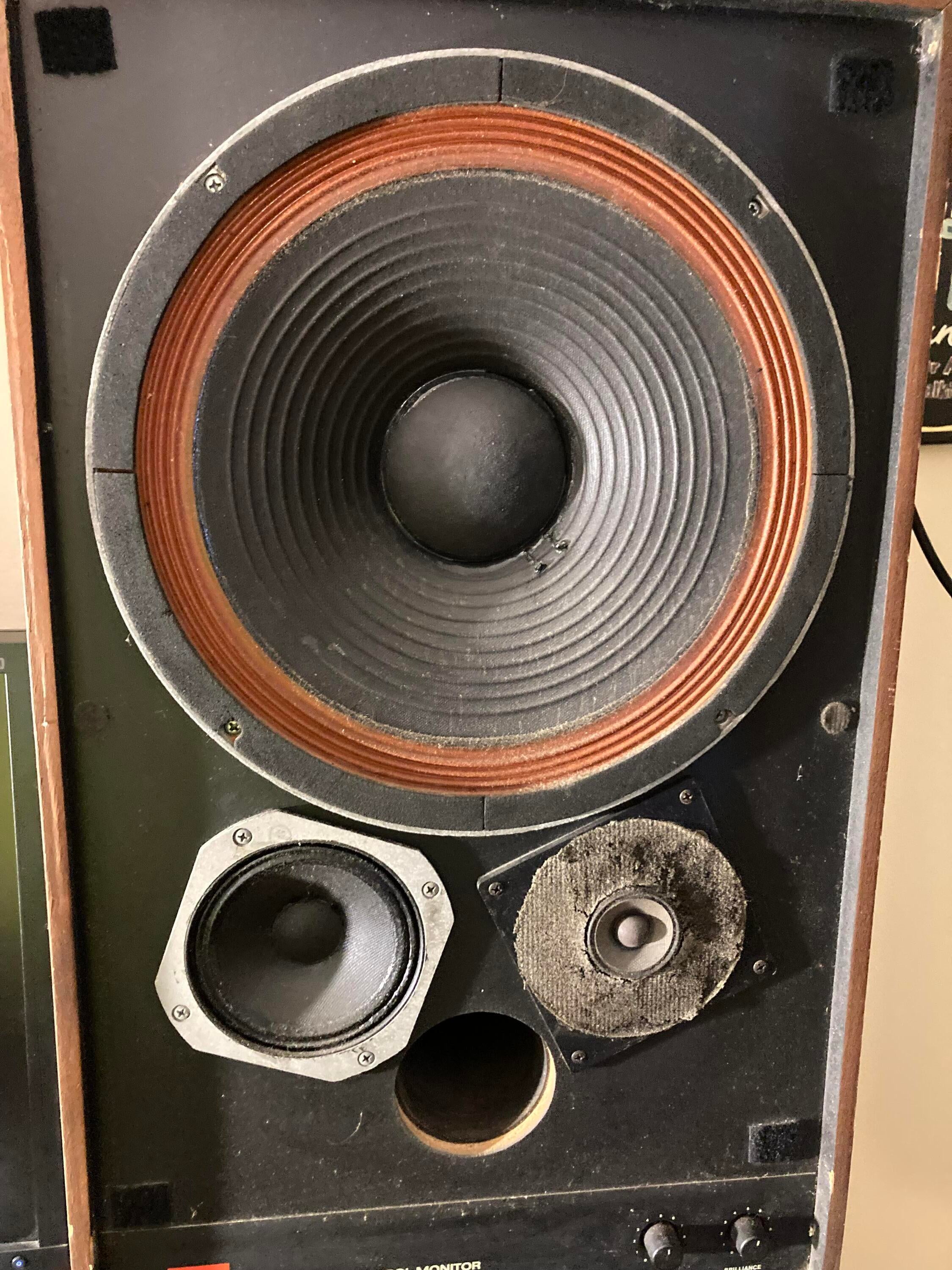 Used JBL 4311 control monitors speakers